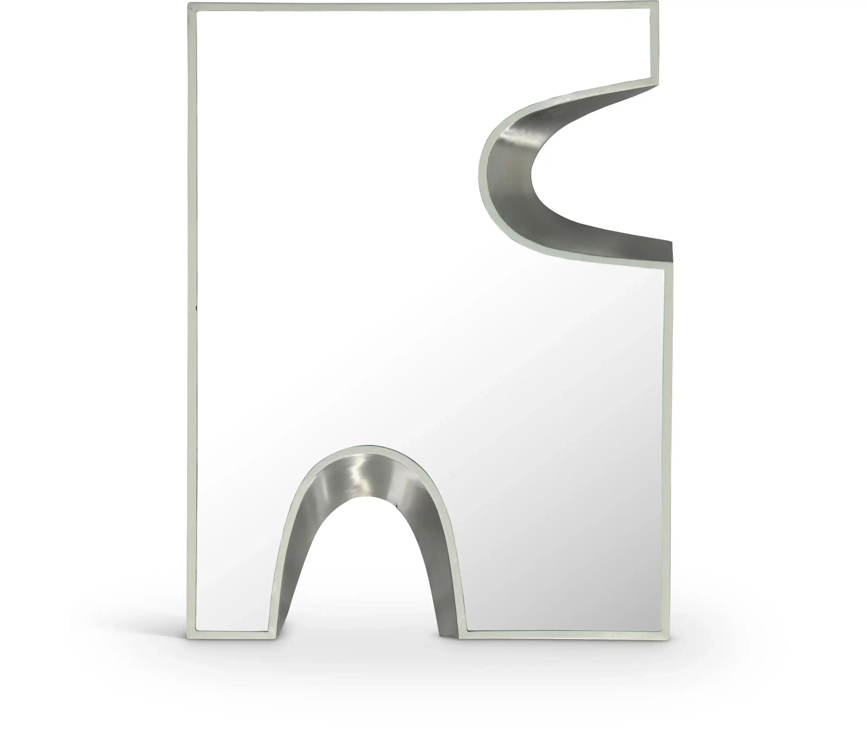 Soleil - Mirror With Silver Accent - Best Buy Furniture