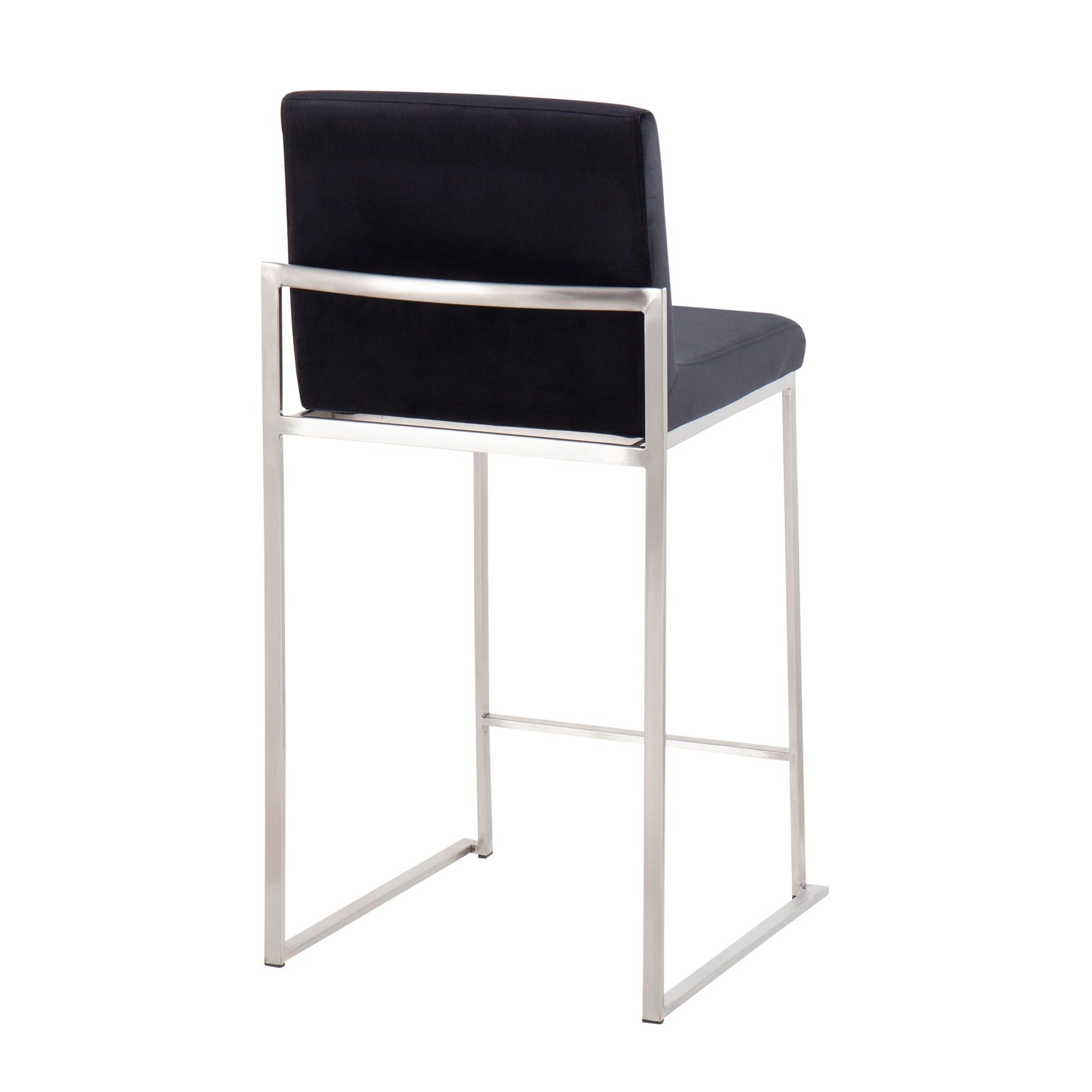 Fuji - Contemporary High Back Counter Stool, Functional Design - Best Buy Furniture