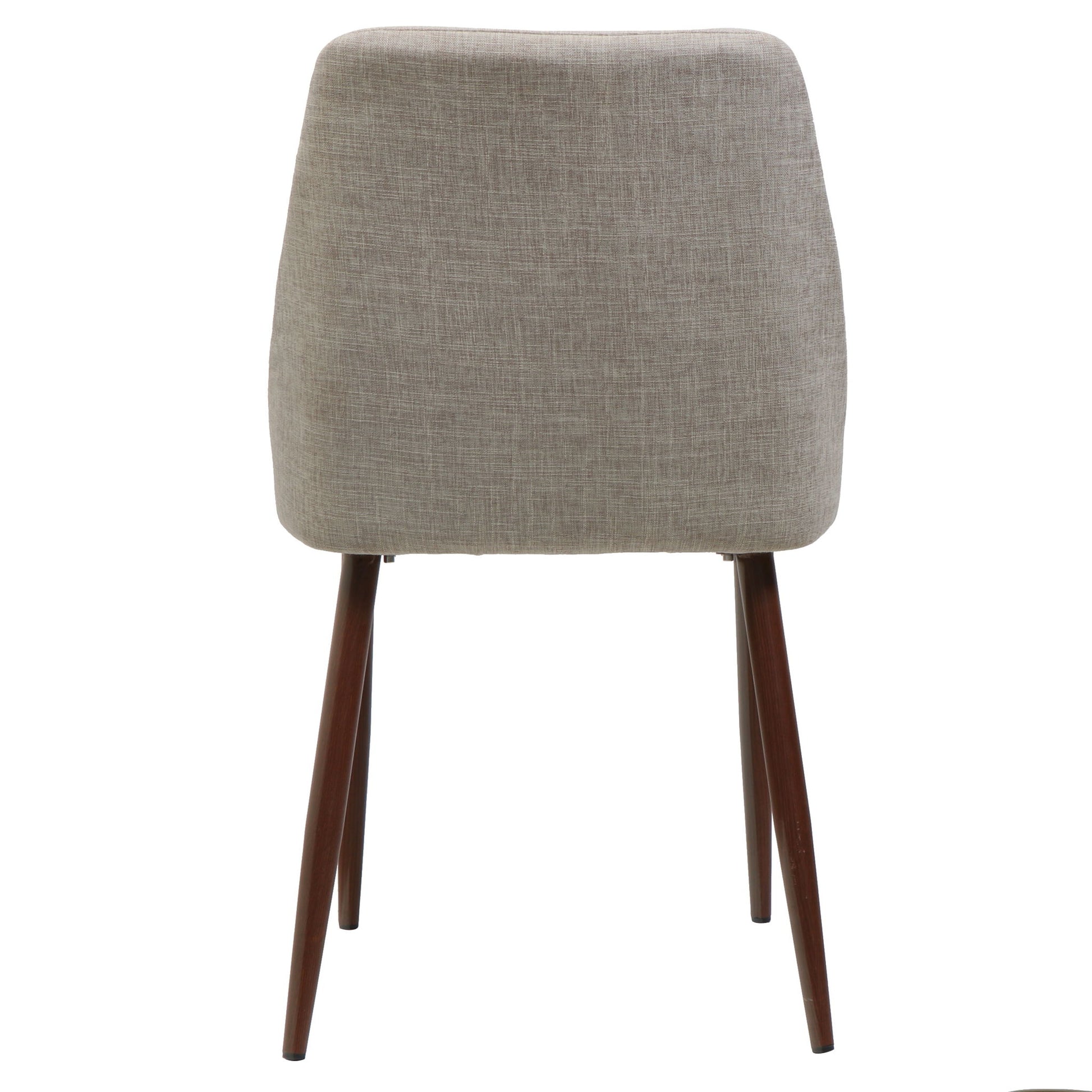 Modern Dining Chair With Iron Legs And Wood Finish - Best Buy Furniture