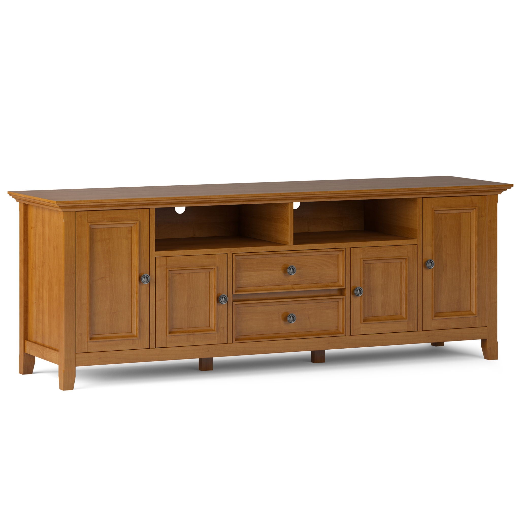 Amherst - Handcrafted Wide TV Media Stand - Best Buy Furniture