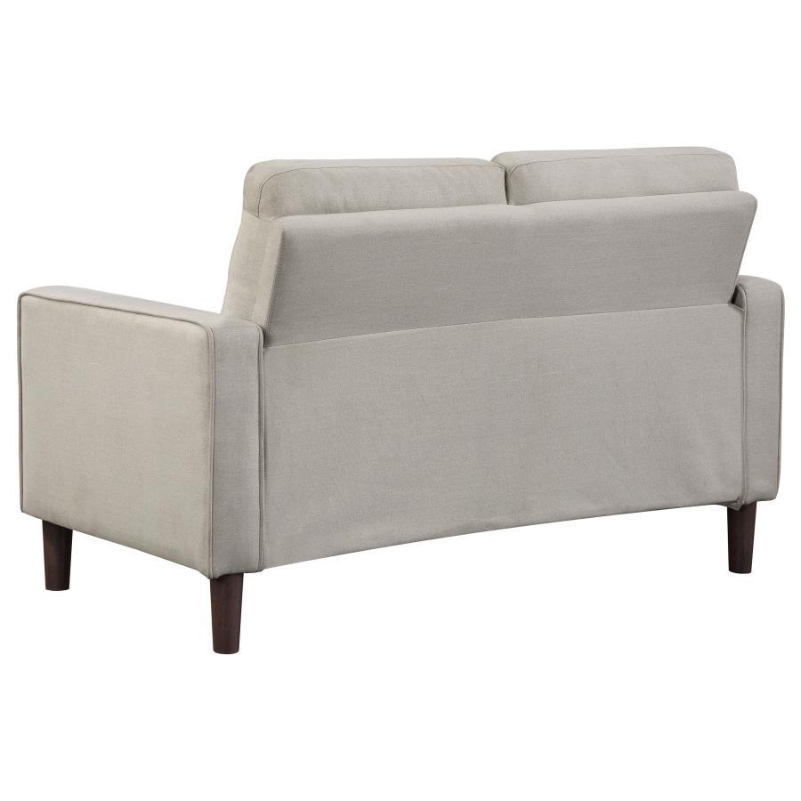 Bowen - Upholstered Track Arm Tufted Loveseat - Best Buy Furniture