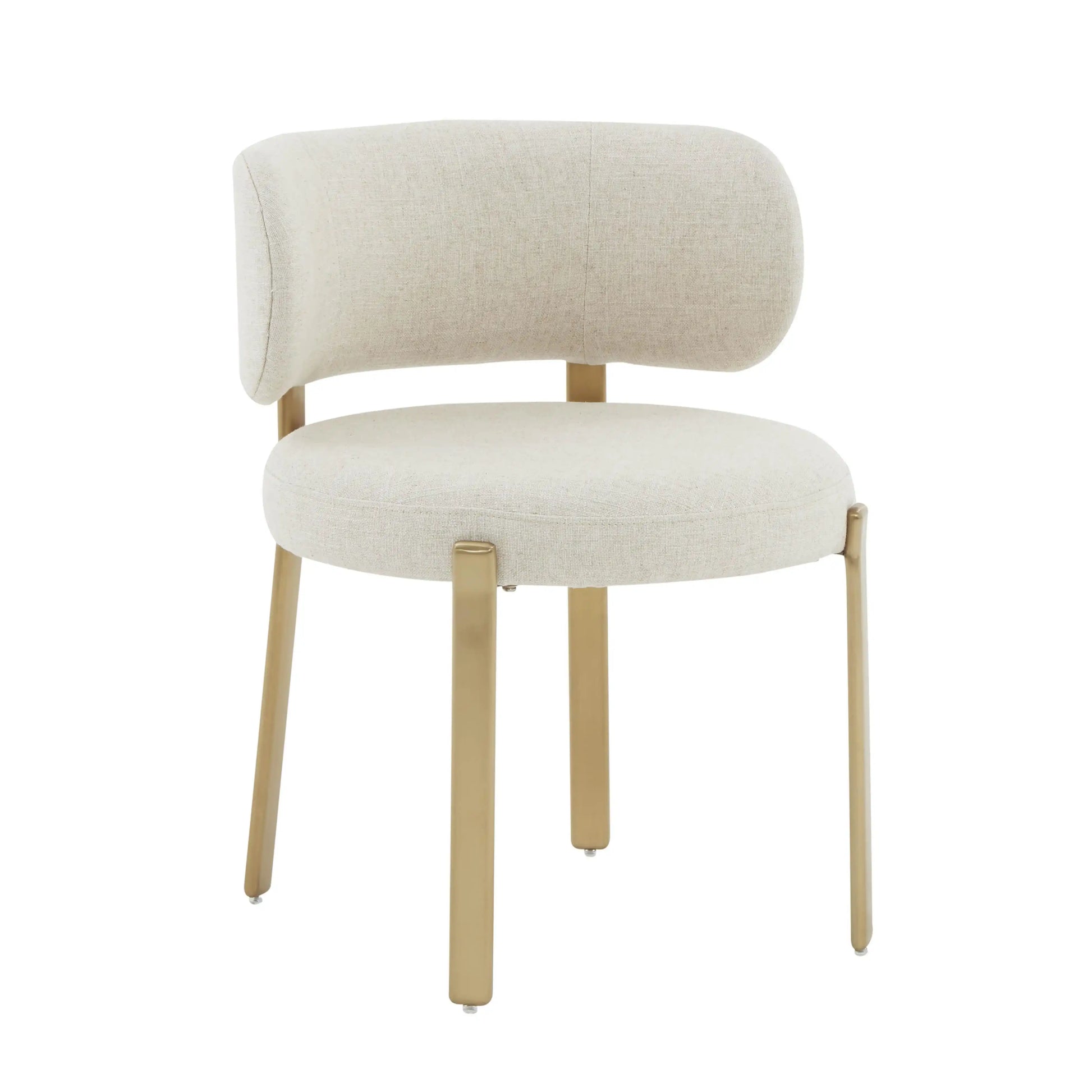 Margaret - Dining Chair - Cream - Best Buy Furniture