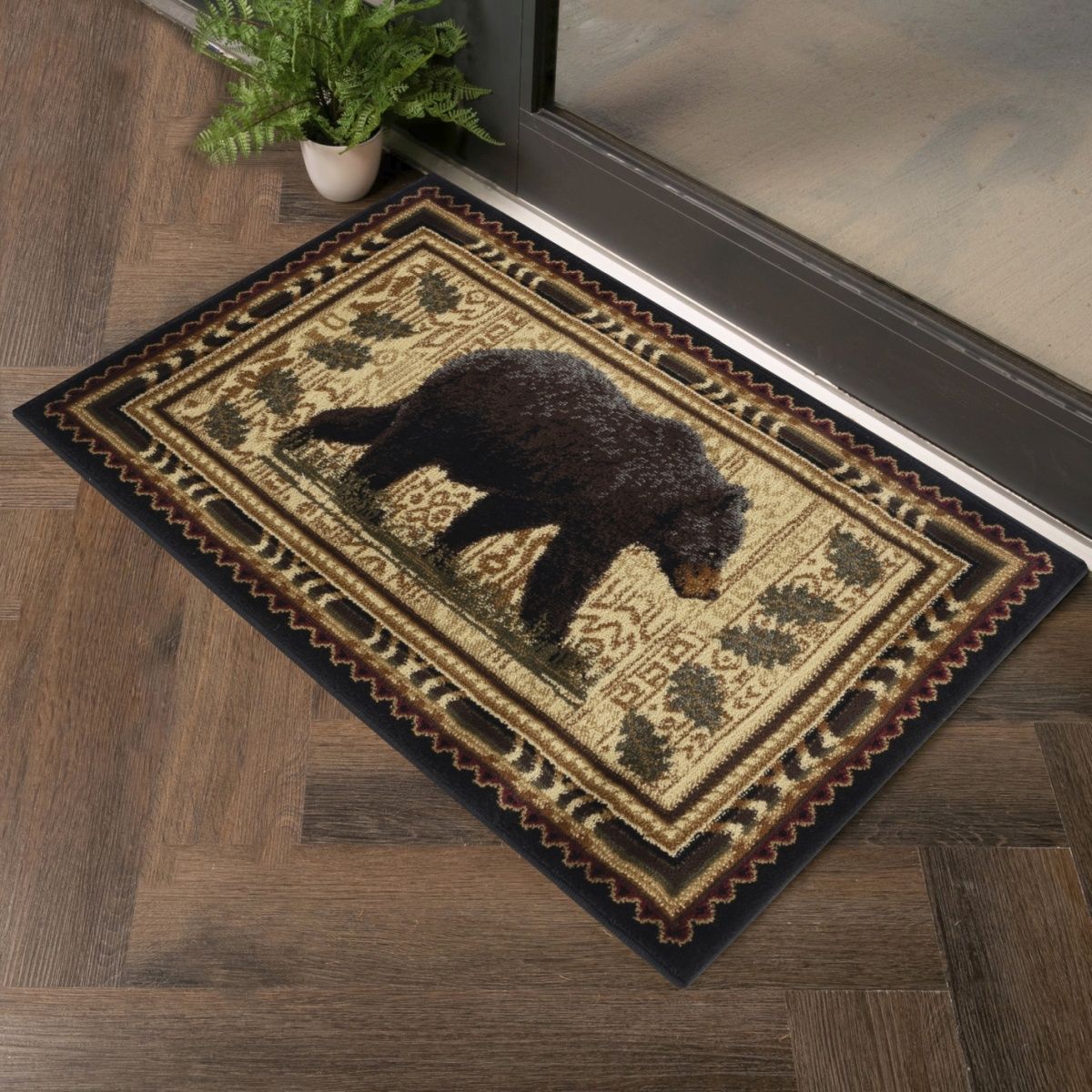 Nature's Nest - GC_CBL3010 Lodge Area Rug - Best Buy Furniture