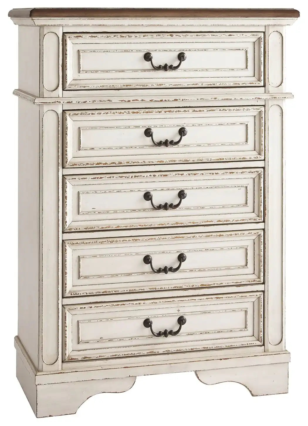 Realyn - Chest - Chipped White - Best Buy Furniture