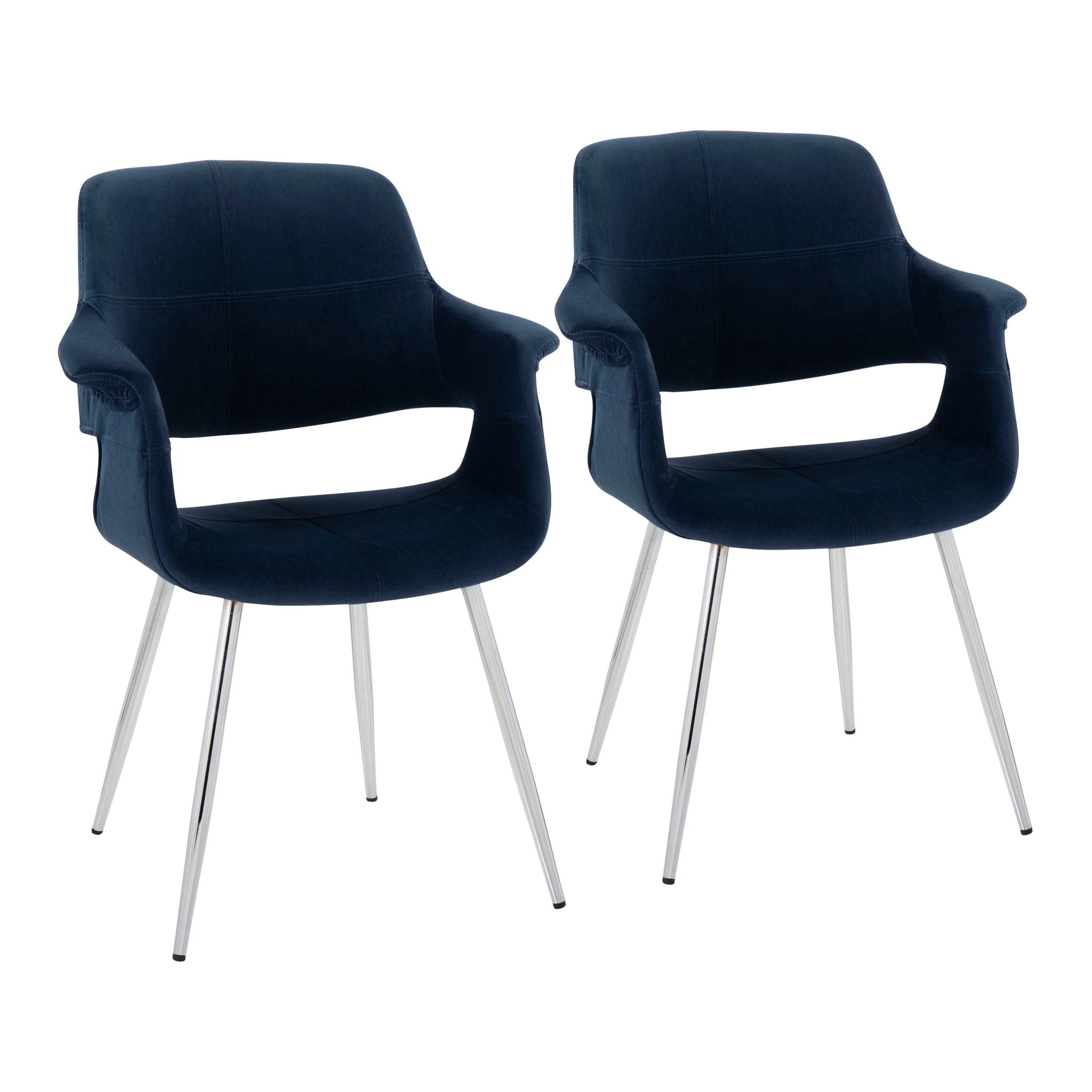 Vintage Flair - Glam / Art Deco Chair (Set of 2) - Best Buy Furniture