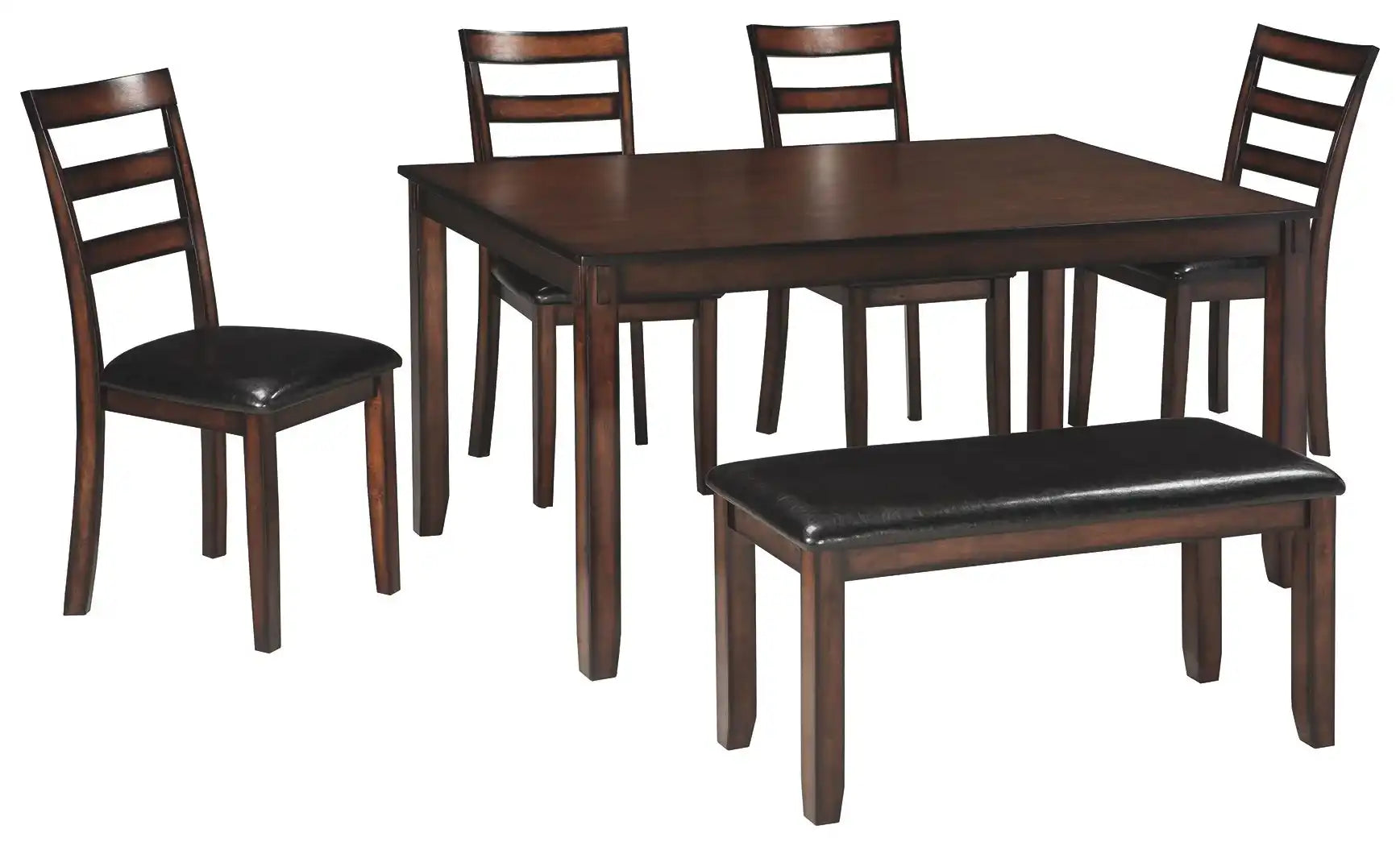 Coviar - Dining Room Table Set (Set of 6) - Brown - Best Buy Furniture