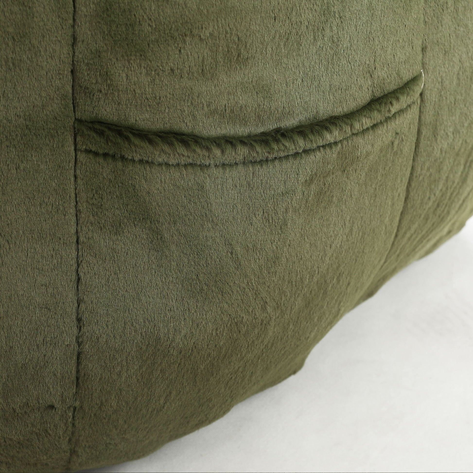 Beanbag Chair, Beanbag Sofa Chair With Armrests Stuffed High Density Foam - Best Buy Furniture