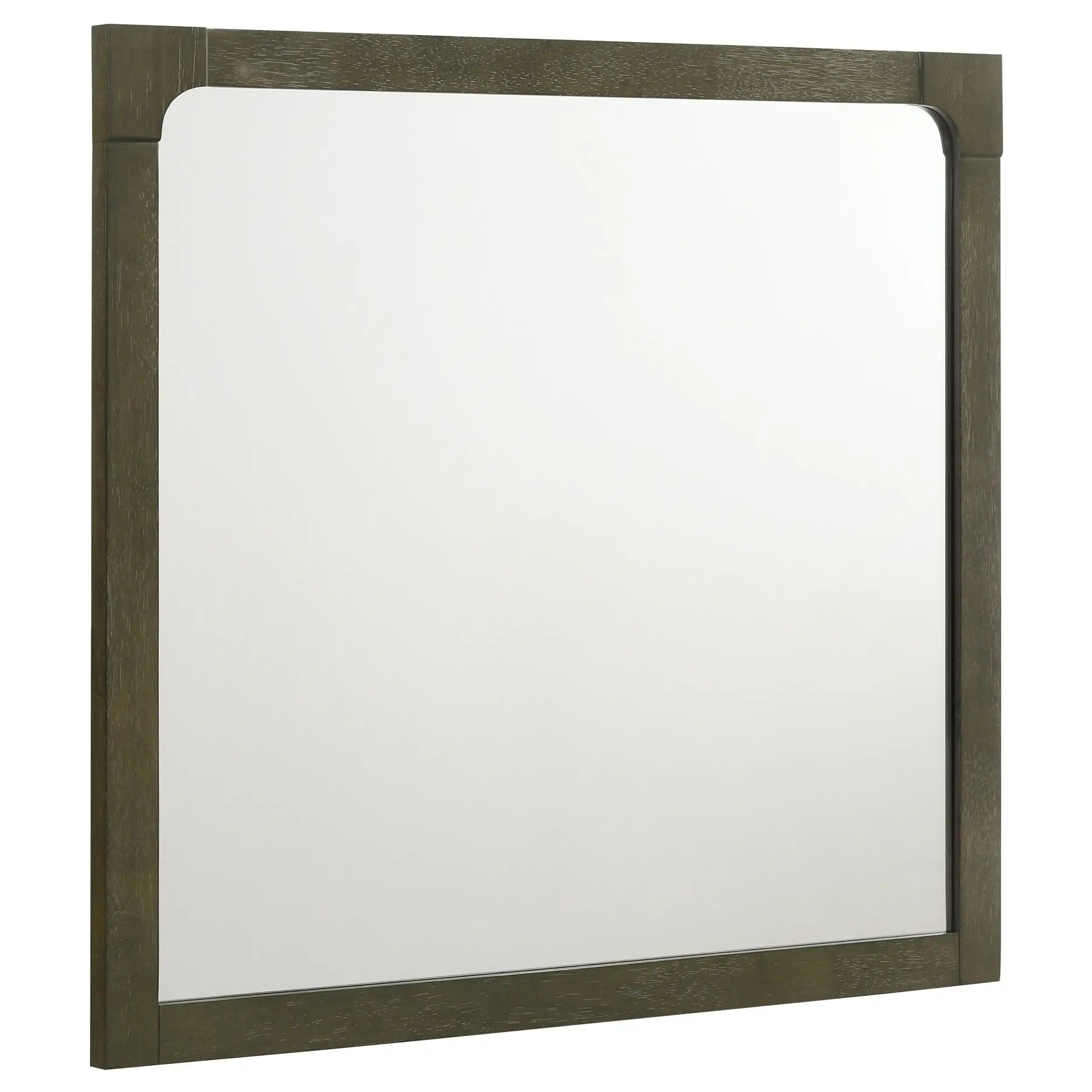 Gran Park - Dresser Mirror - Dark Cocoa - Best Buy Furniture