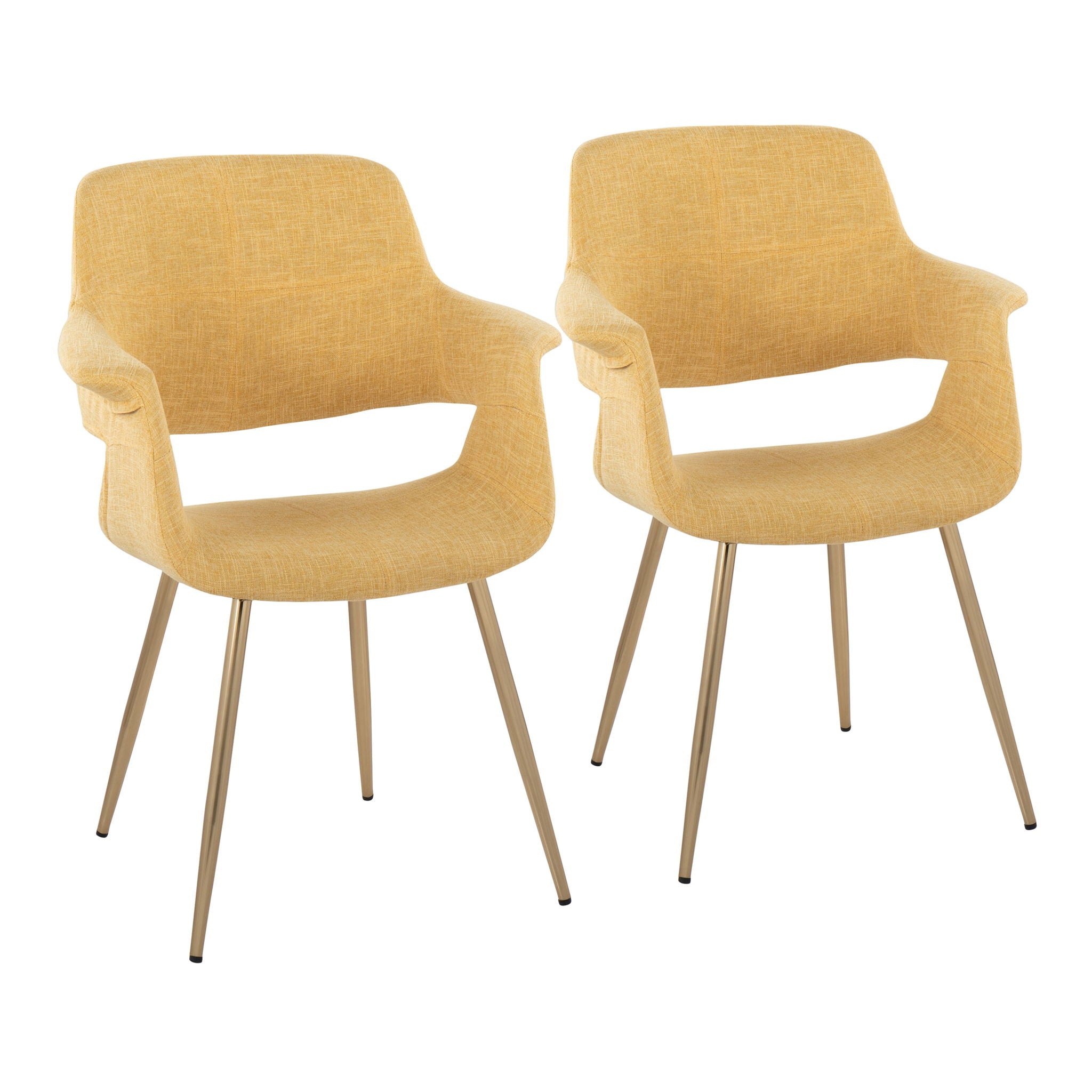 Vintage Flair - Glam / Art Deco, Chair (Set of 2) - Best Buy Furniture
