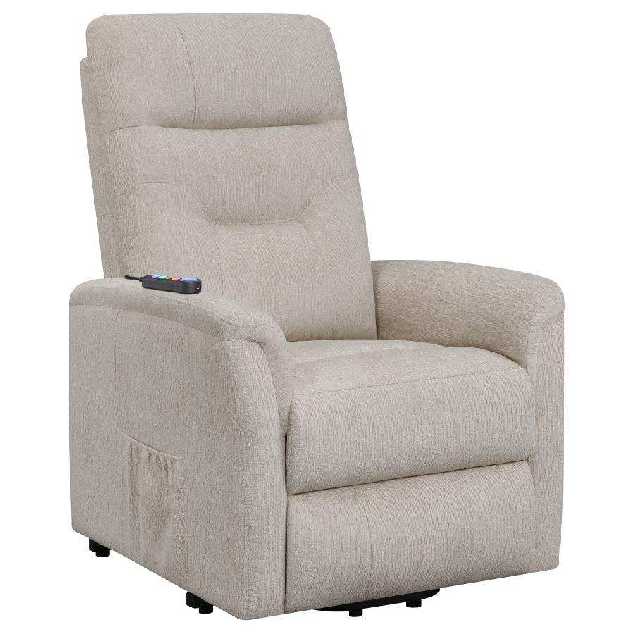 Henrietta - Upholstered Power Lift Massage Chair - Best Buy Furniture