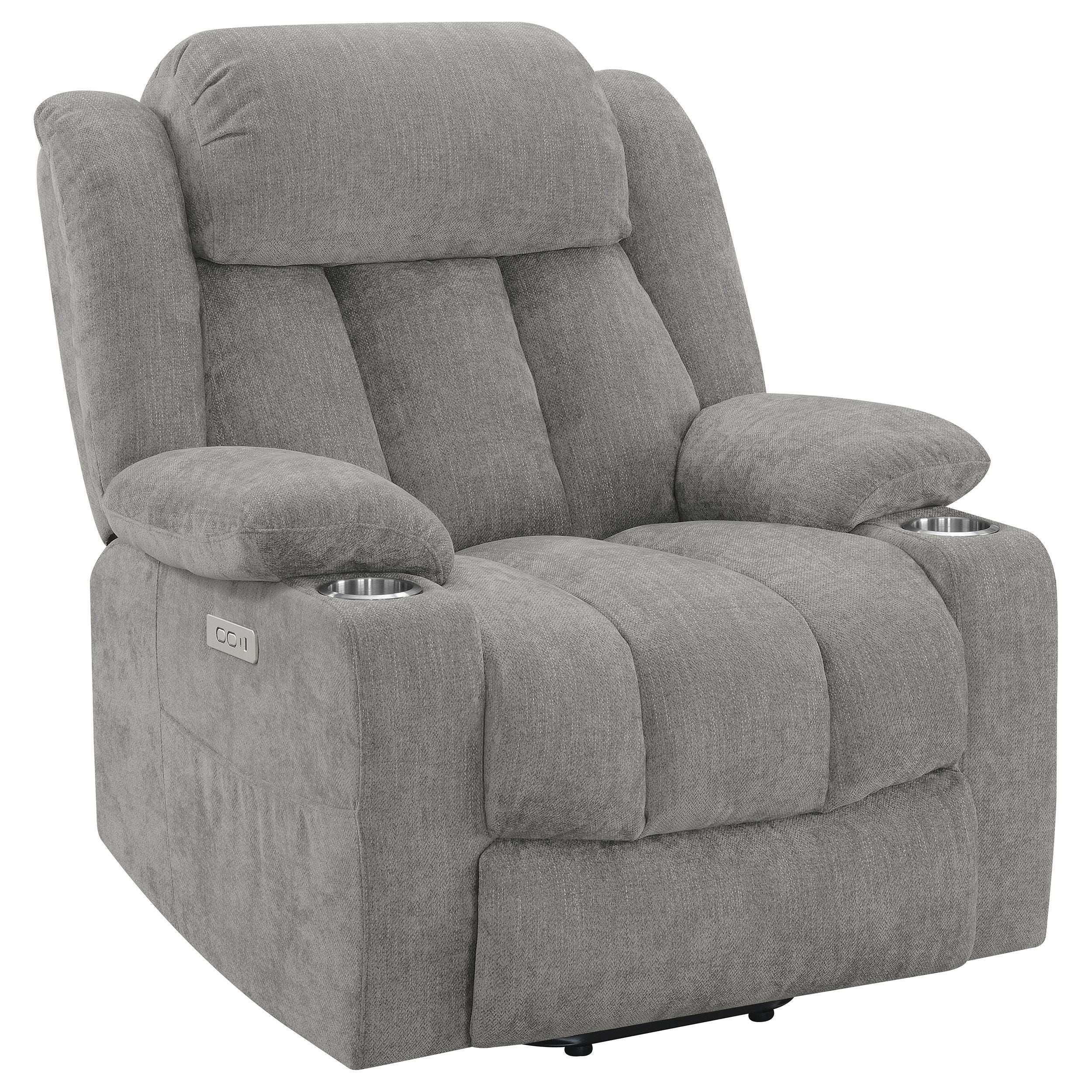 Houston - Upholstered Power Lift Recliner Chair - Best Buy Furniture