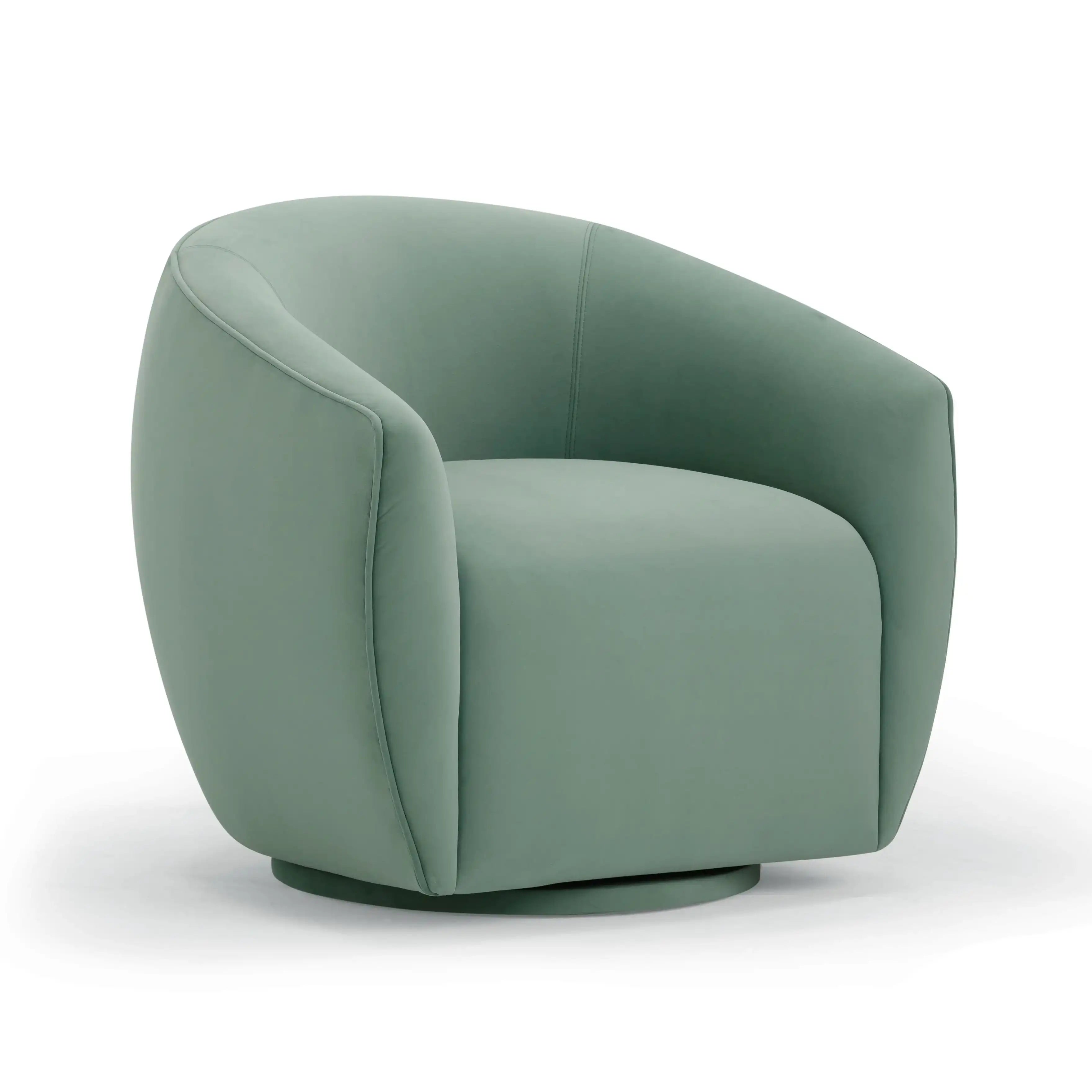 Jordan - Velvet Swivel Chair - Best Buy Furniture
