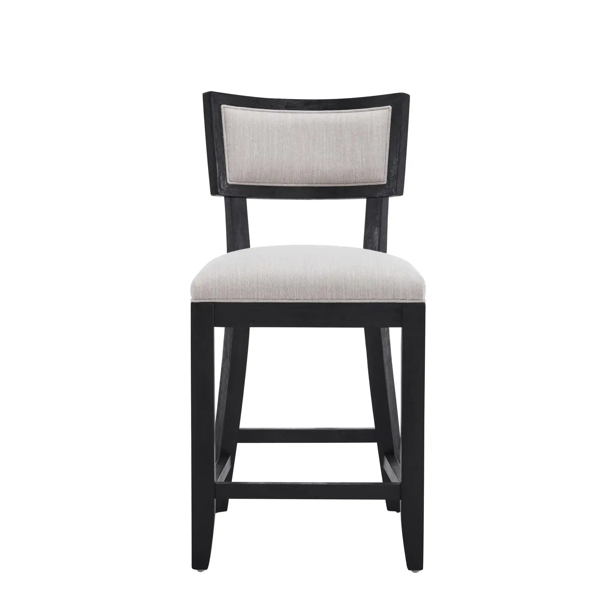 Upholstered Counter Height Bar Stools With Comfy Back (Set of 2) - Best Buy Furniture