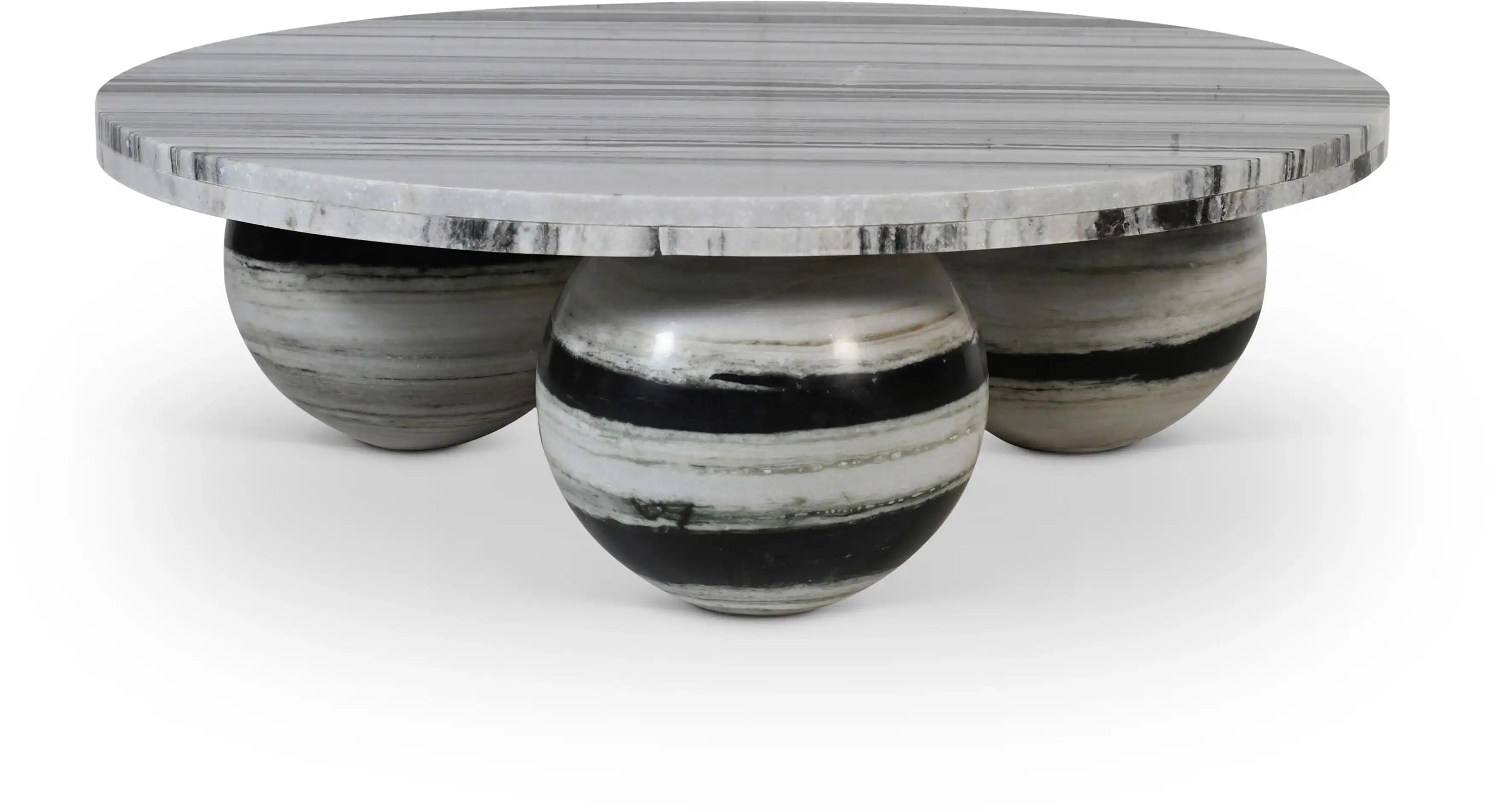 Spherical - Marble/Stone Coffee Table - Best Buy Furniture