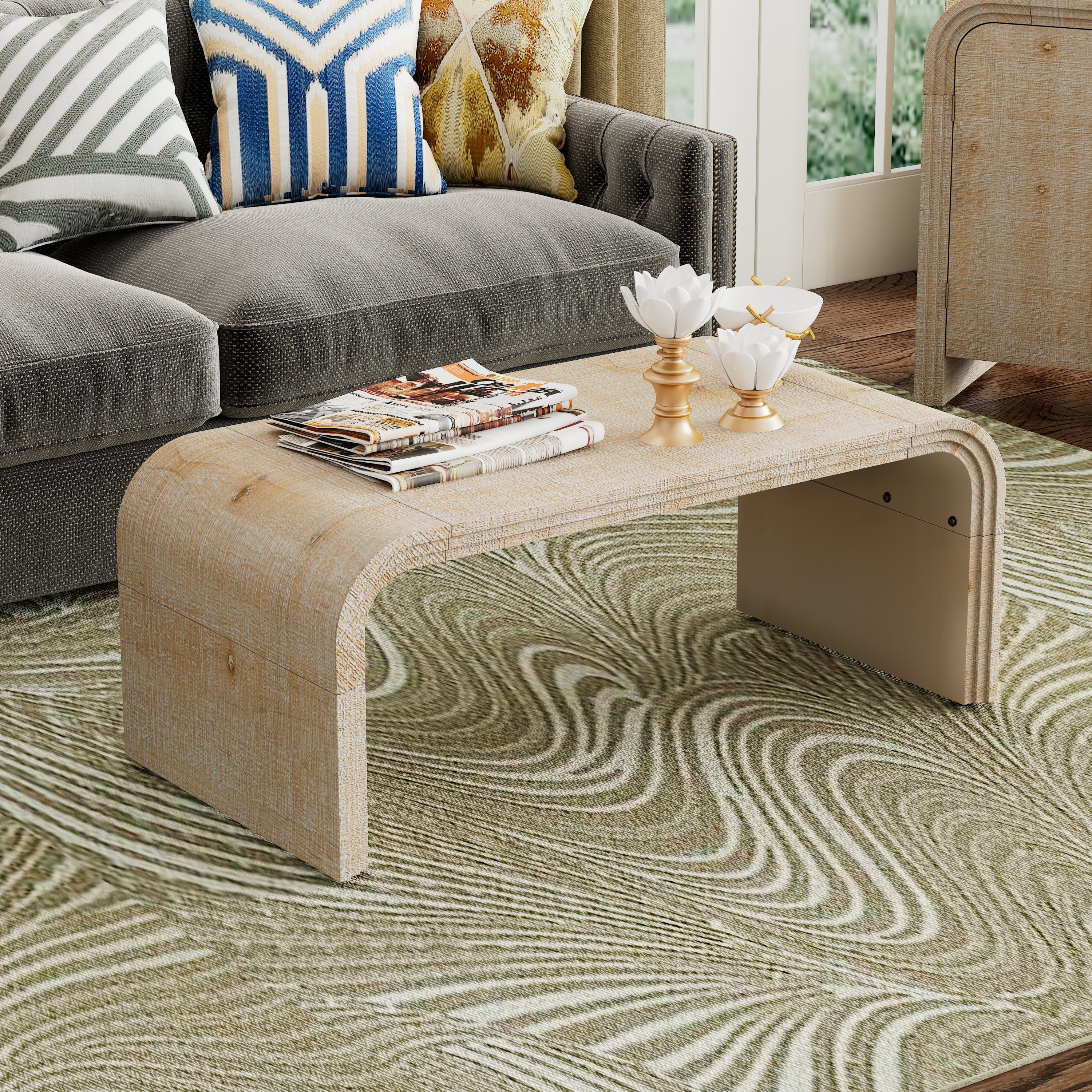 Retro Wooden Coffee Table - Best Buy Furniture