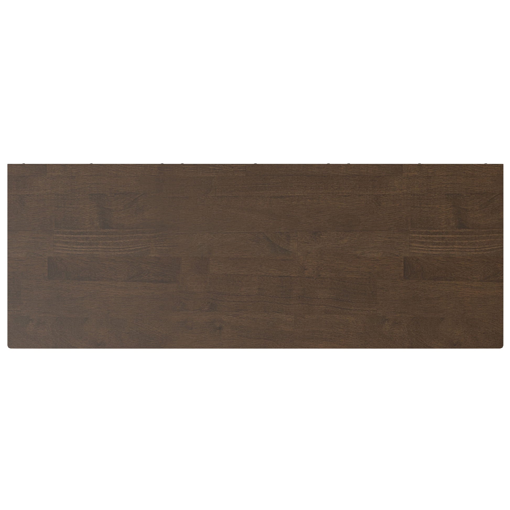 Harper - Low 6 Cube Storage With Drawers - Walnut Brown - Best Buy Furniture