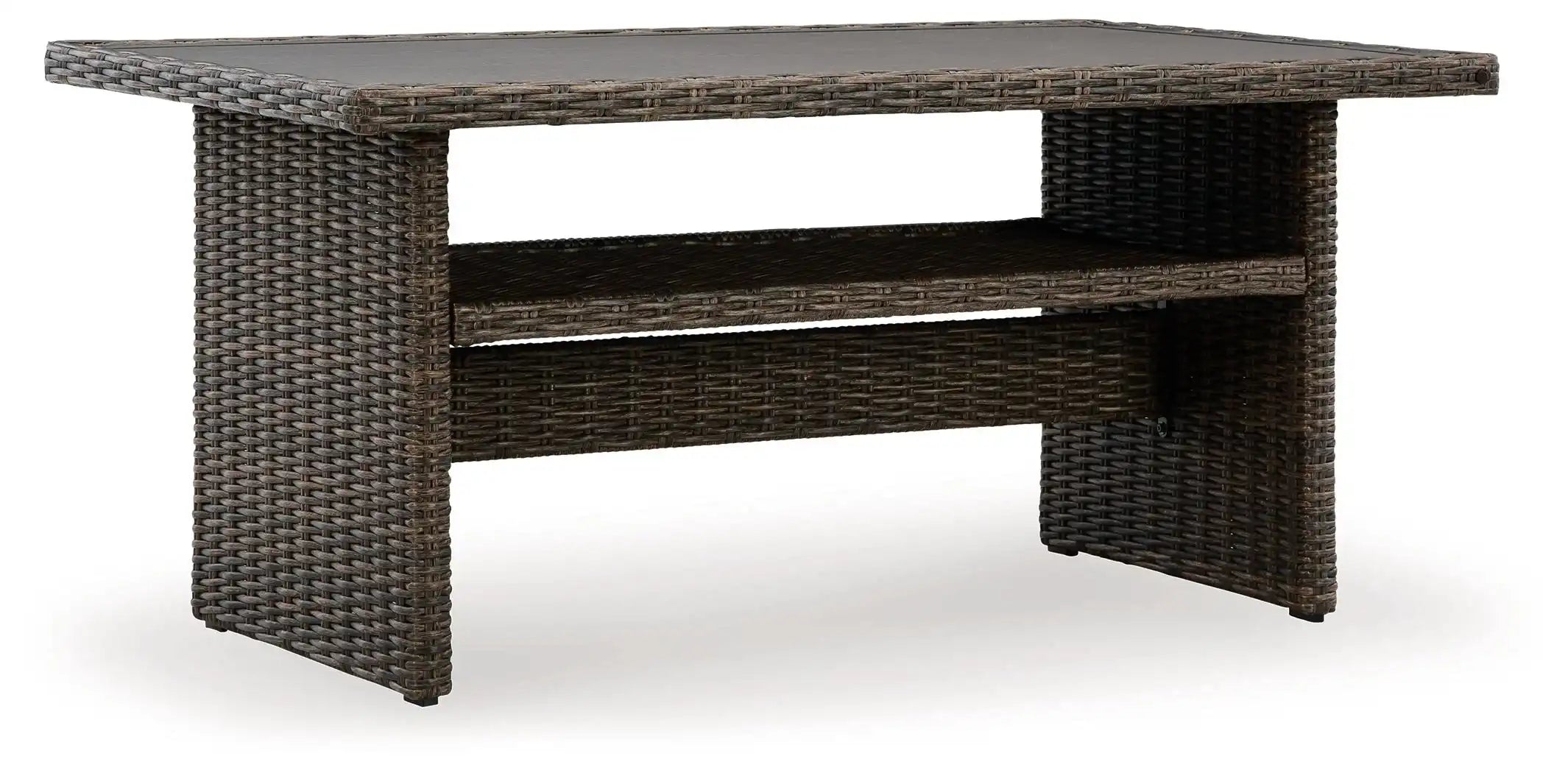 Brook Ranch - Rect Multi-use Table - Brown - Best Buy Furniture