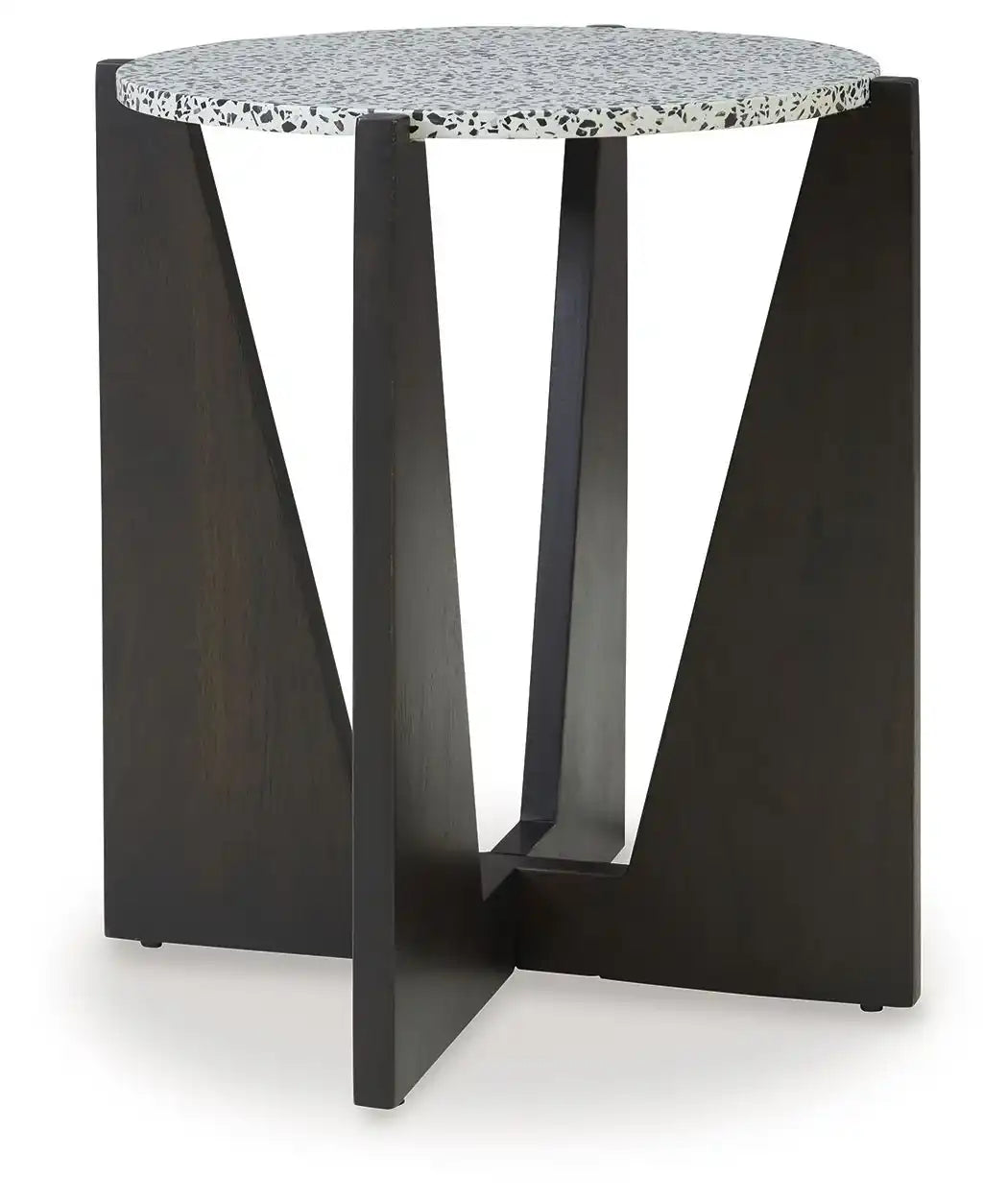 Tellrich - Accent Table - Black / White - Best Buy Furniture