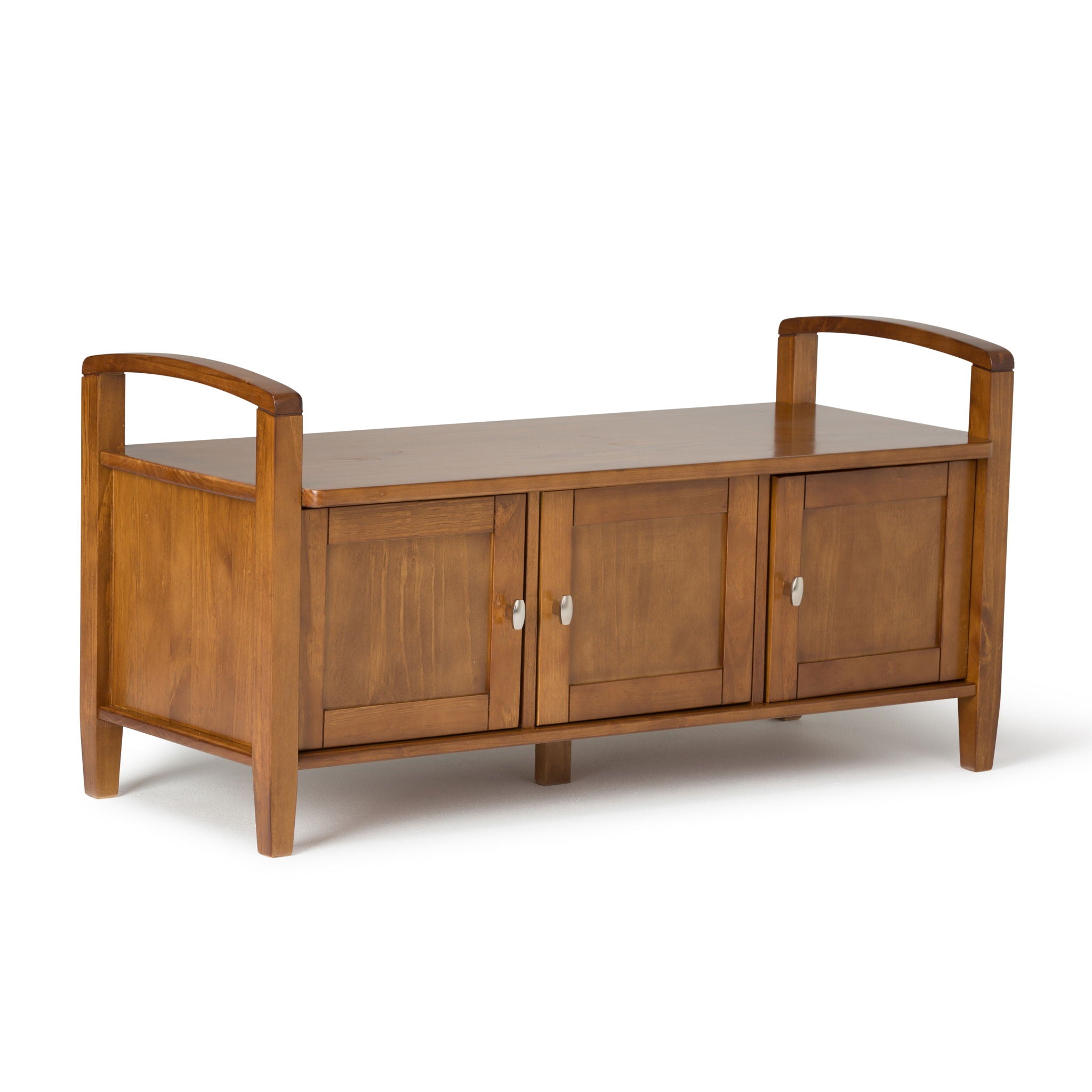 Warm Shaker - Handcrafted Entryway Storage Bench - Best Buy Furniture