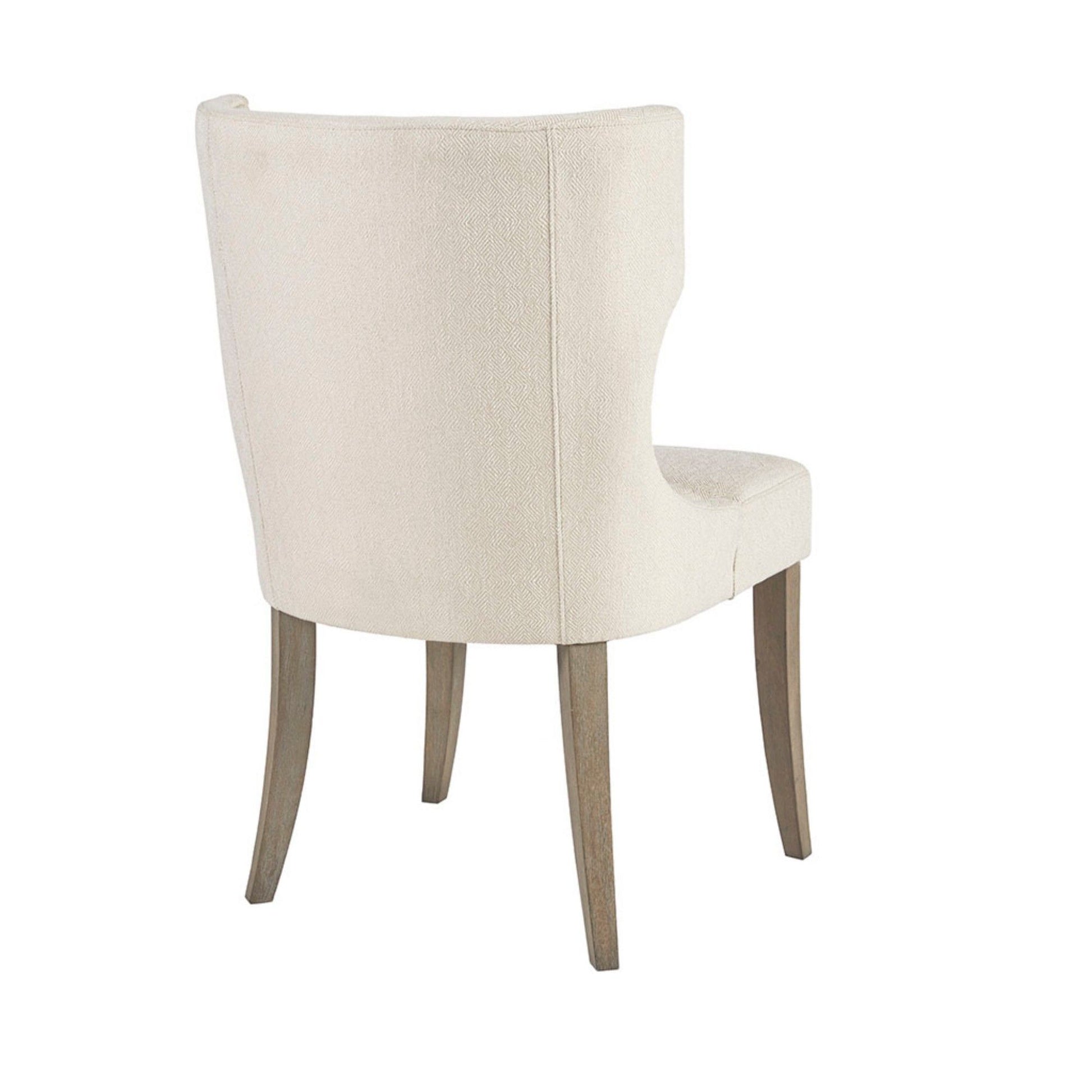 Elegant Design Dining Chair Polyester - Cream - Best Buy Furniture