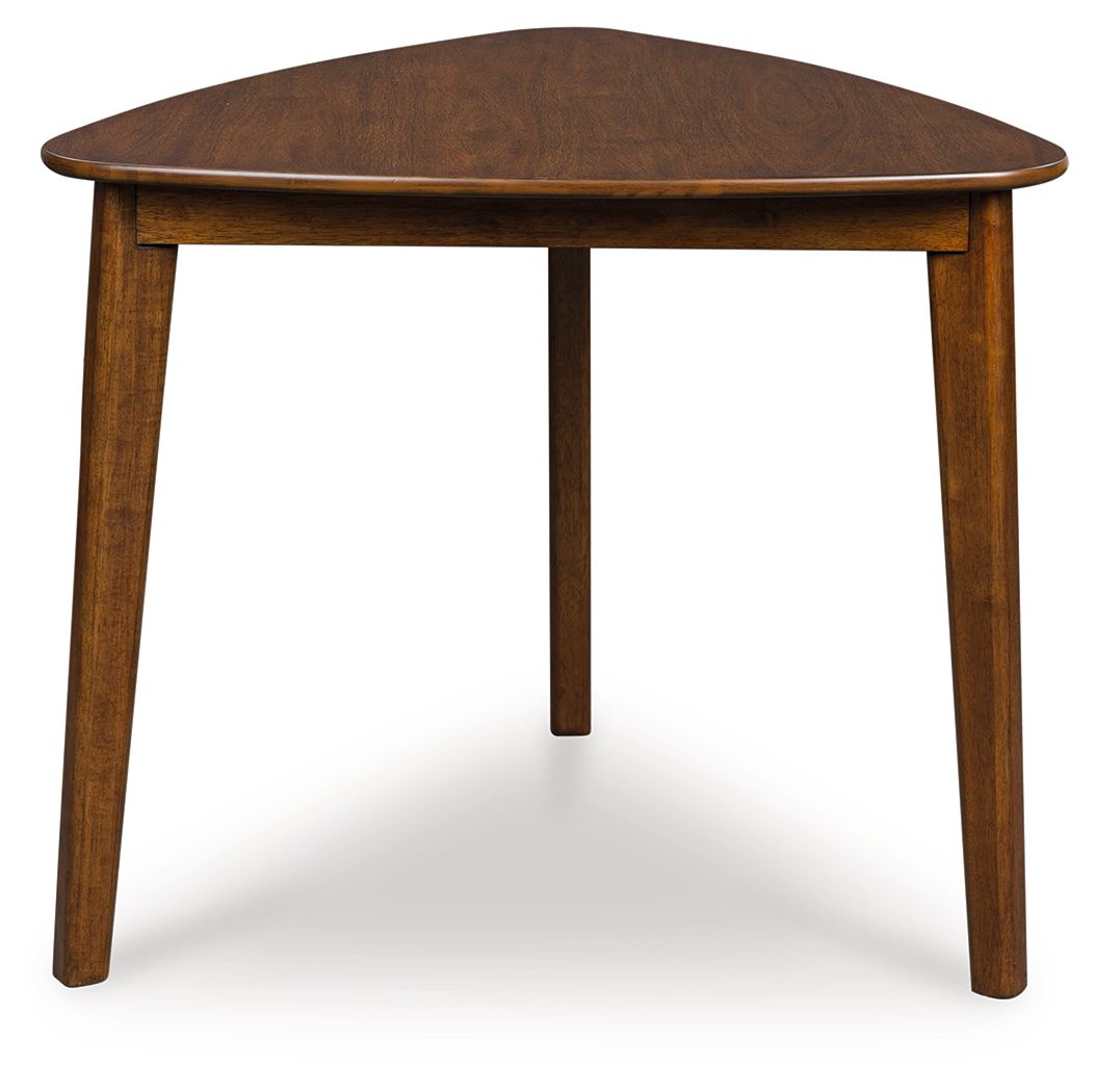 Tameride - Triangle Dining Room Table - Brown - Best Buy Furniture