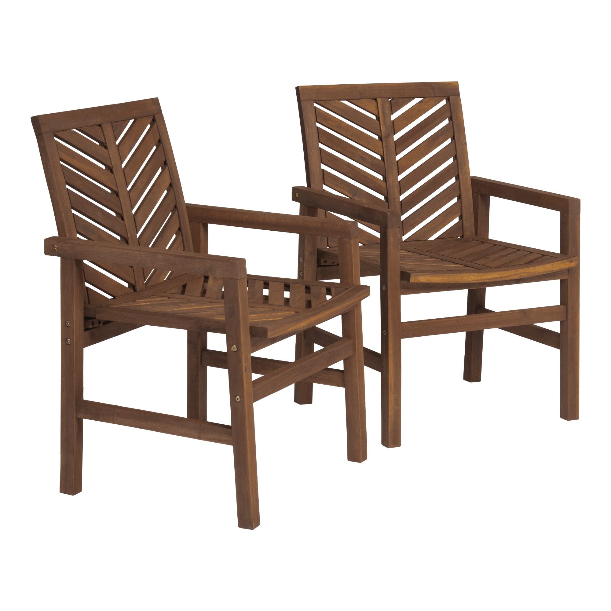 Modern 2 Piece Chevron Patio Chairs - Best Buy Furniture
