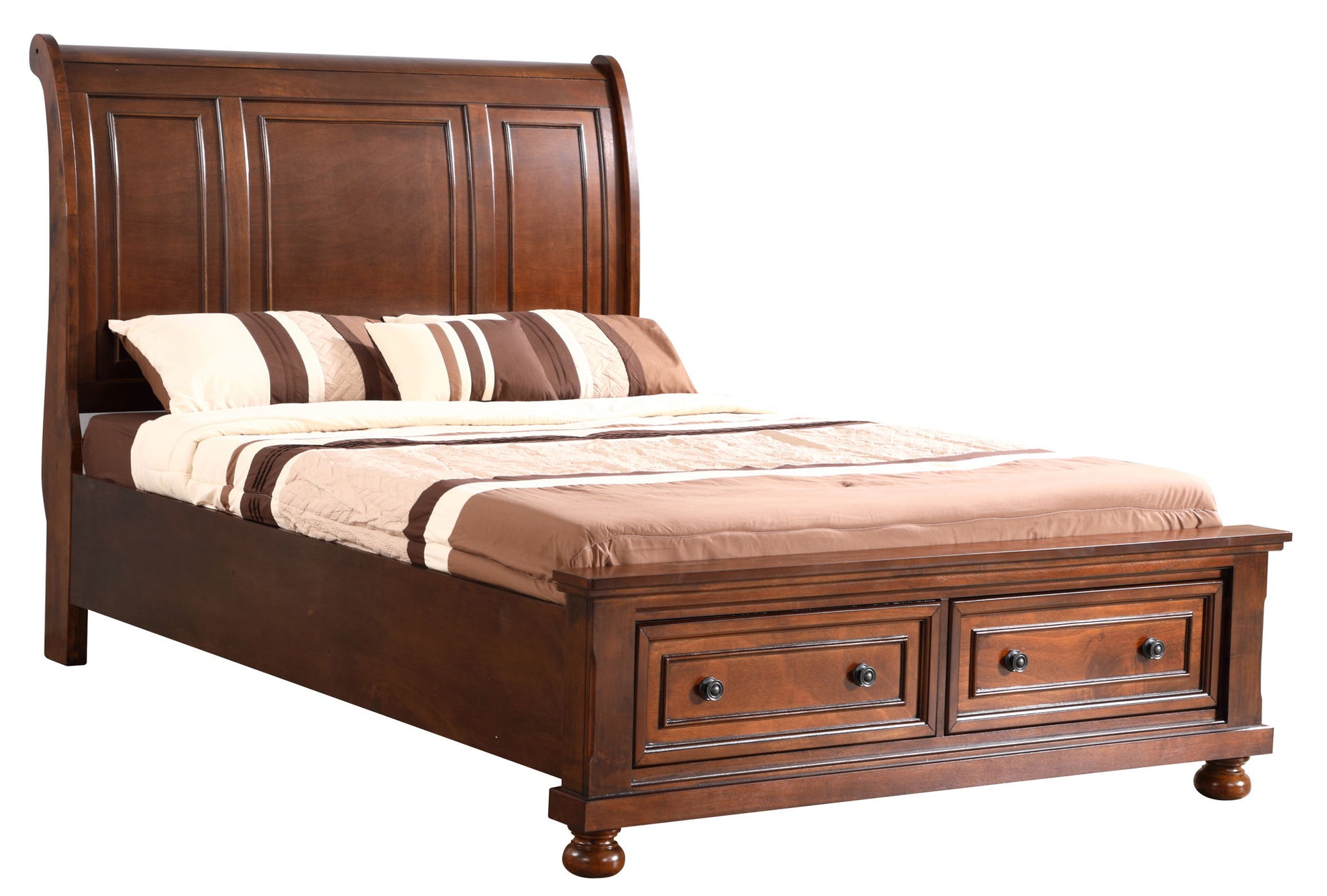 Meade - Sleigh Bed - Best Buy Furniture