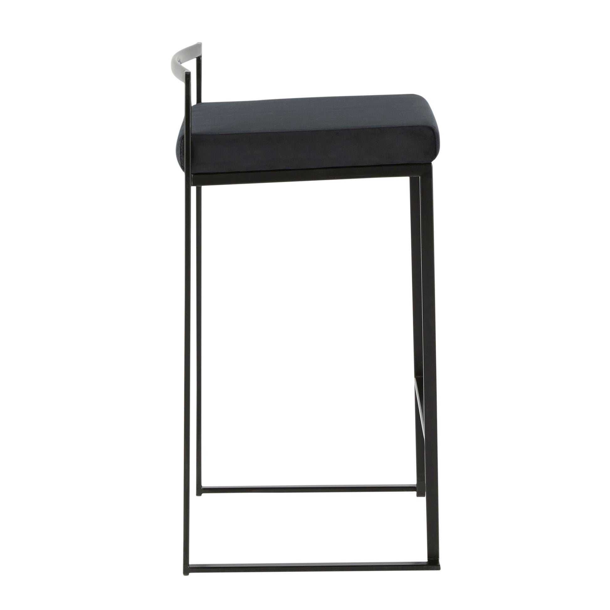 Fuji - Contemporary Style Stackable Counter Stool - Best Buy Furniture