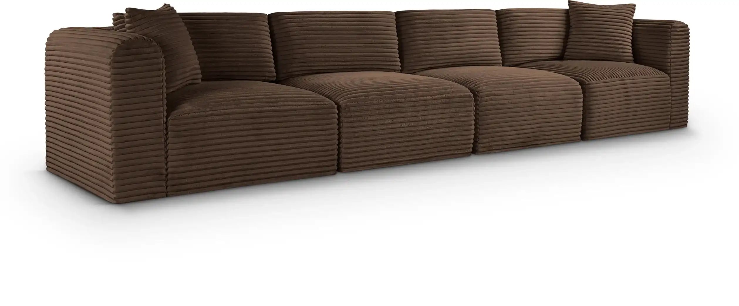 Shaggy - 4 Seat Modular Sofa - Best Buy Furniture