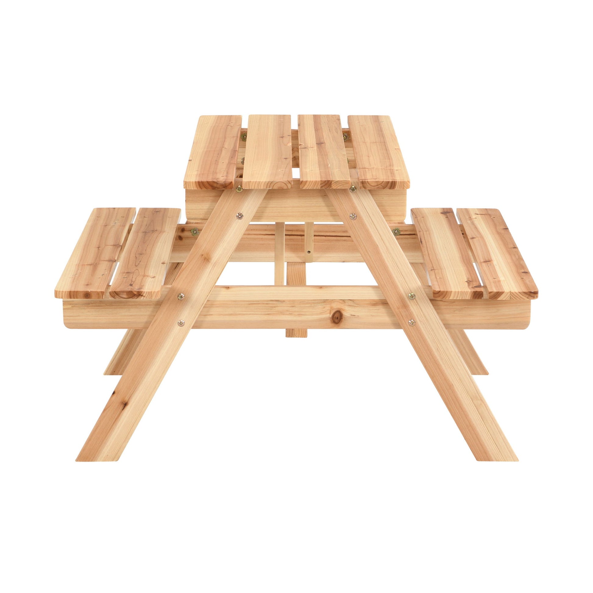 Durable Solid Wood Children's Dining Table And Chairs Set, Multi-Functional - Best Buy Furniture