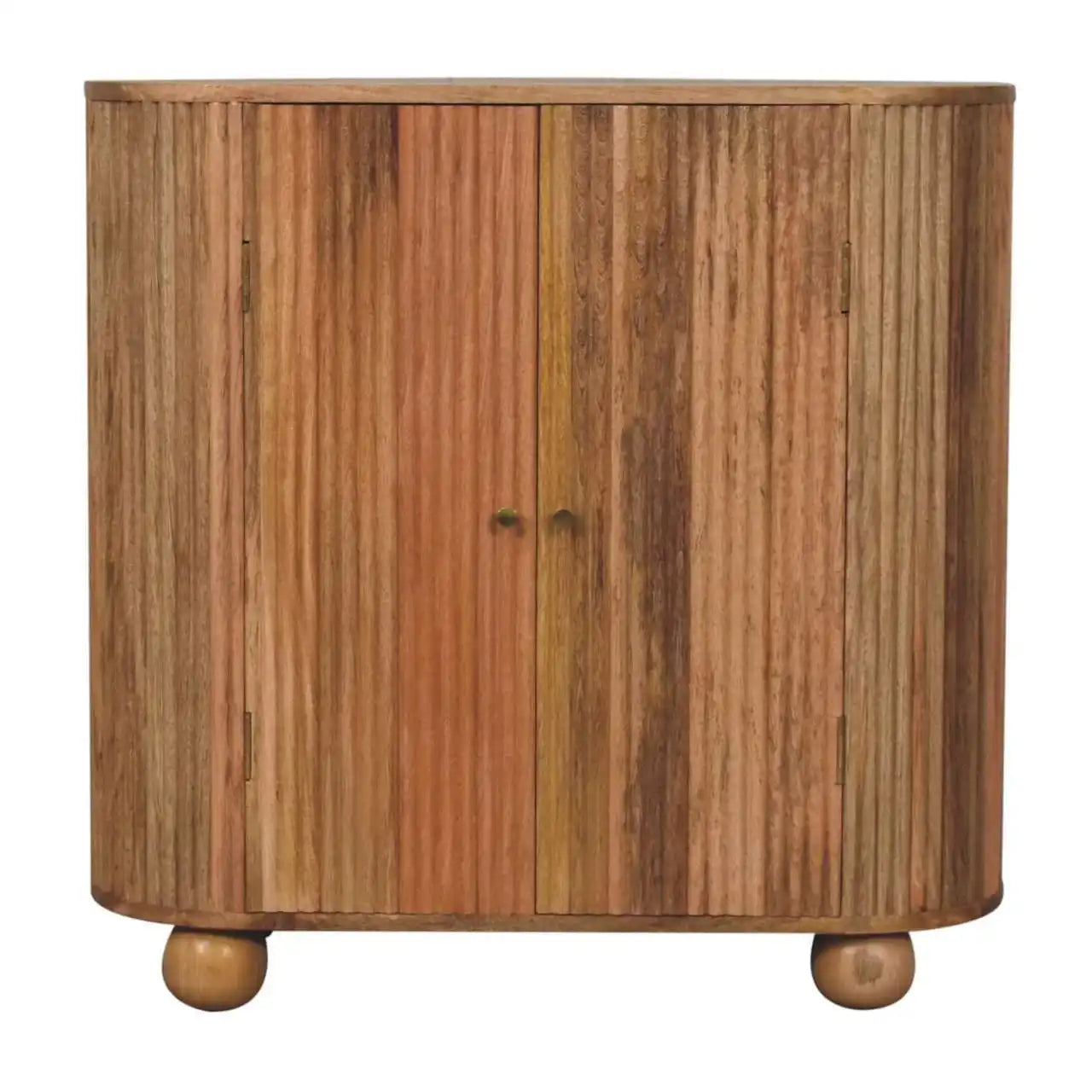 Soba - Ball Cabinet - Oak - Best Buy Furniture