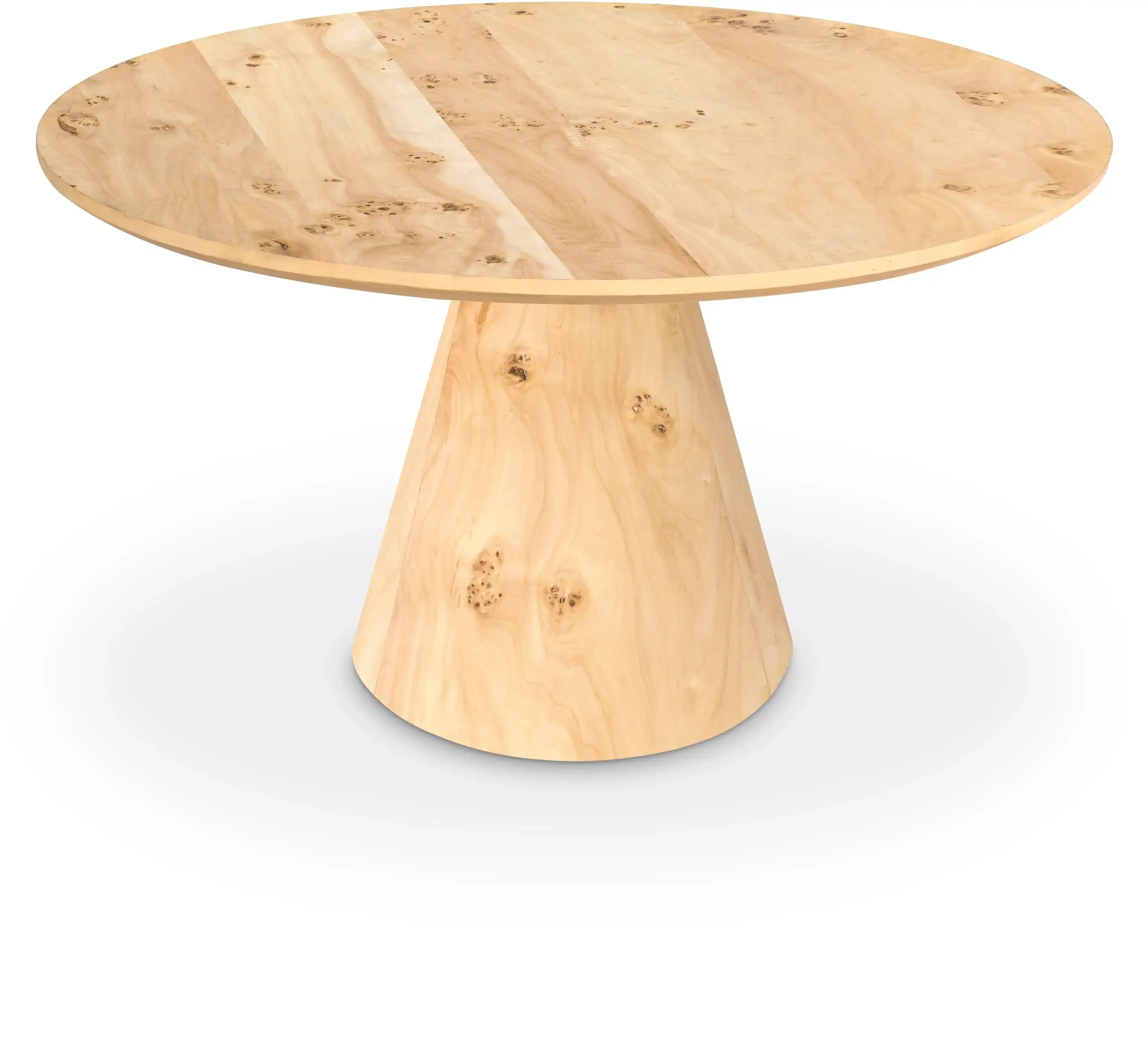 Linette - Dining Table - Burl Wood - Best Buy Furniture