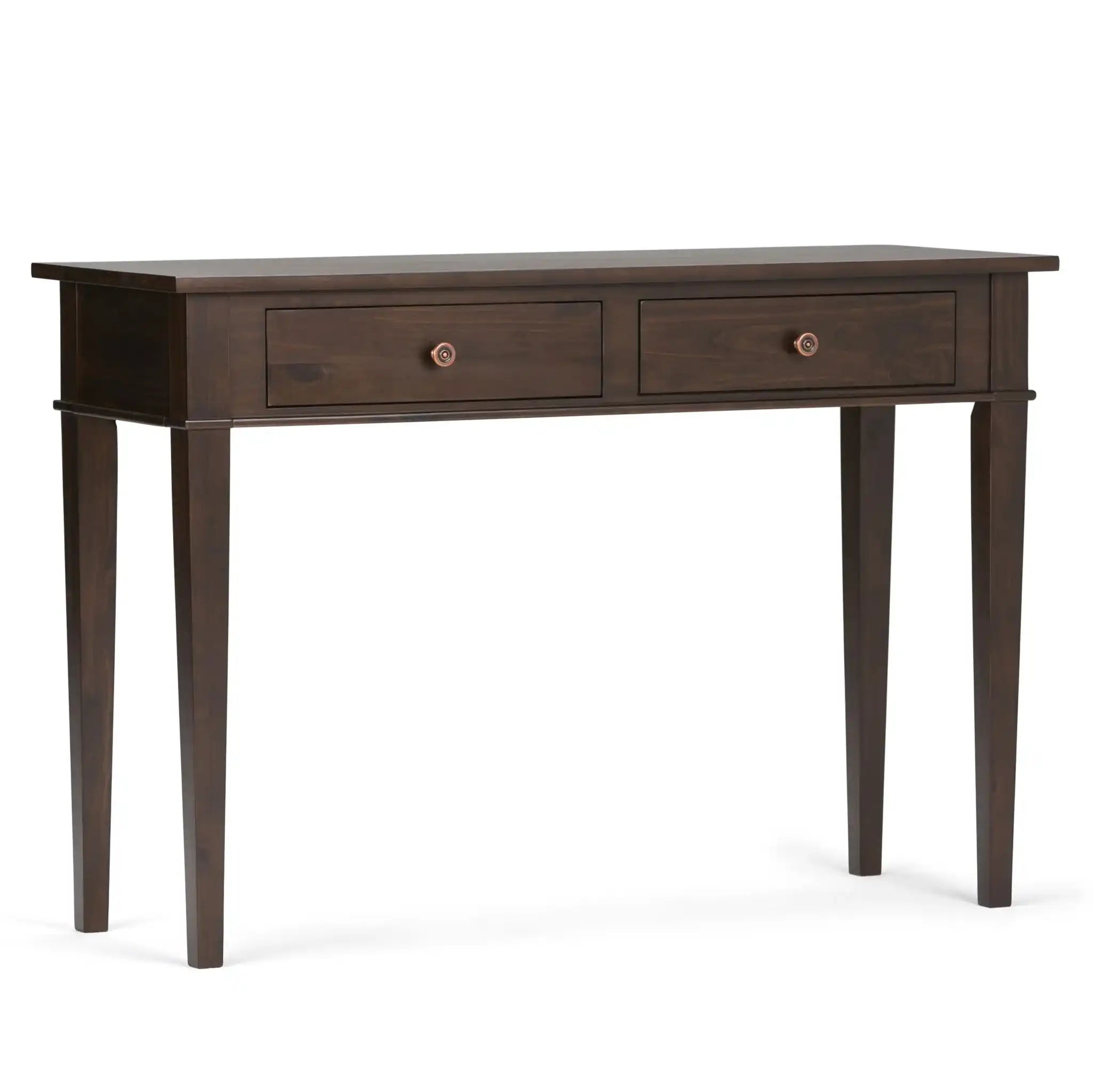 Carlton - Console Sofa Table - Dark Tobacco Brown - Best Buy Furniture