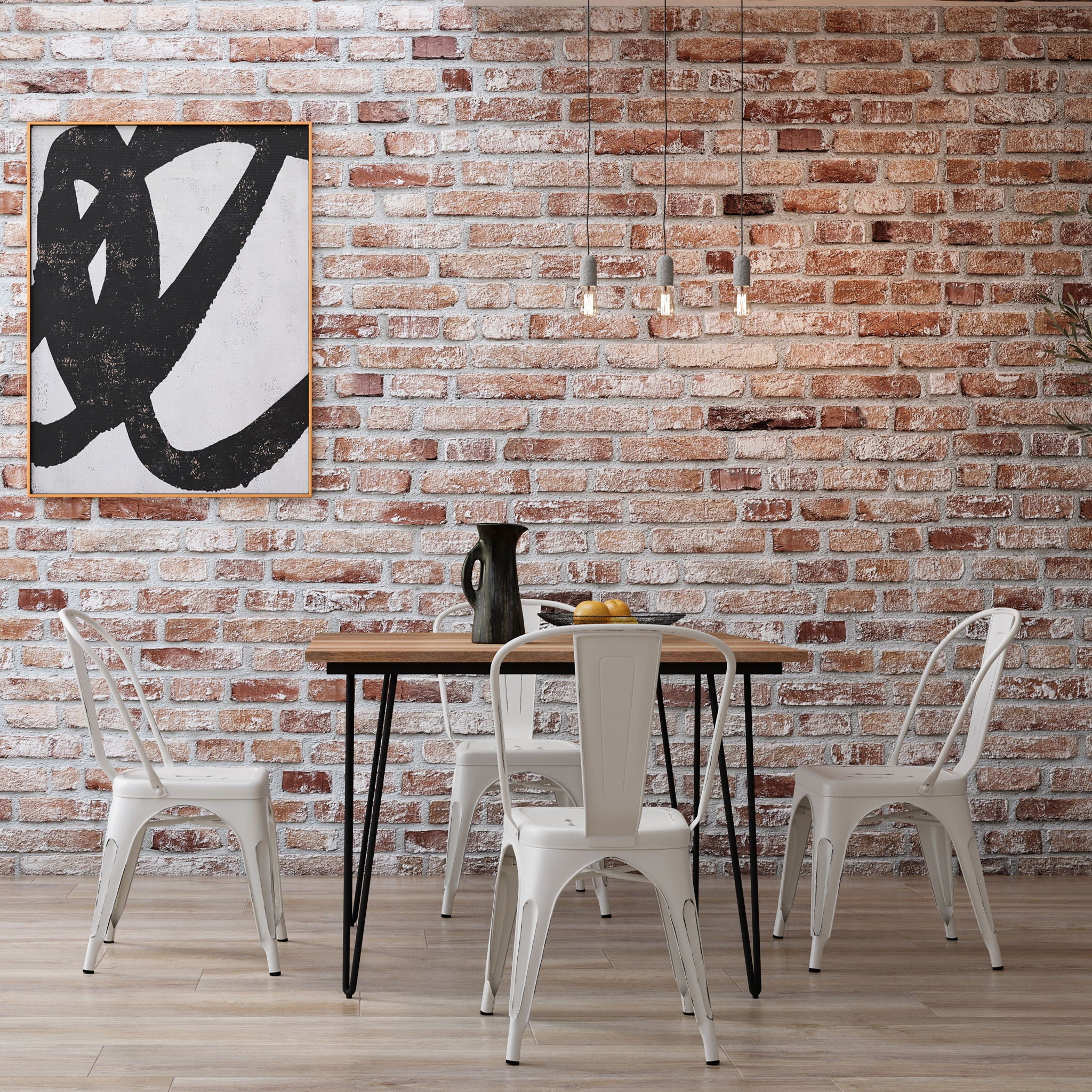 Hunter - Square Tabletop Dining Table - Best Buy Furniture