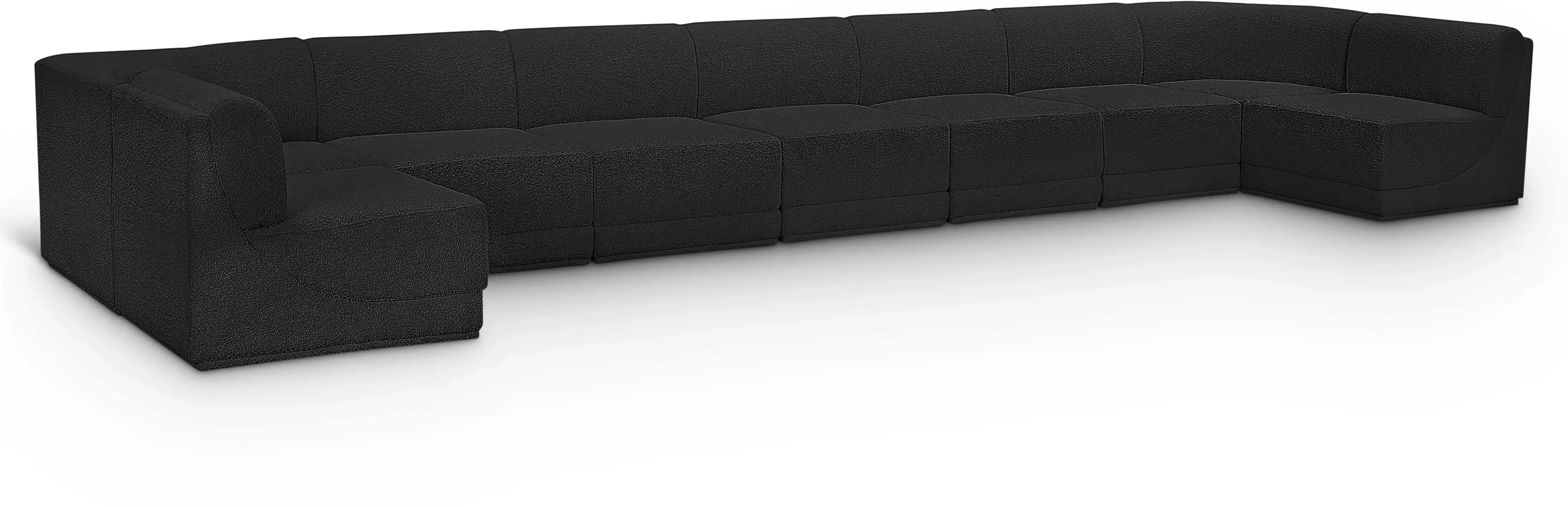 Ollie - 9 Piece Modular Sectional - Best Buy Furniture