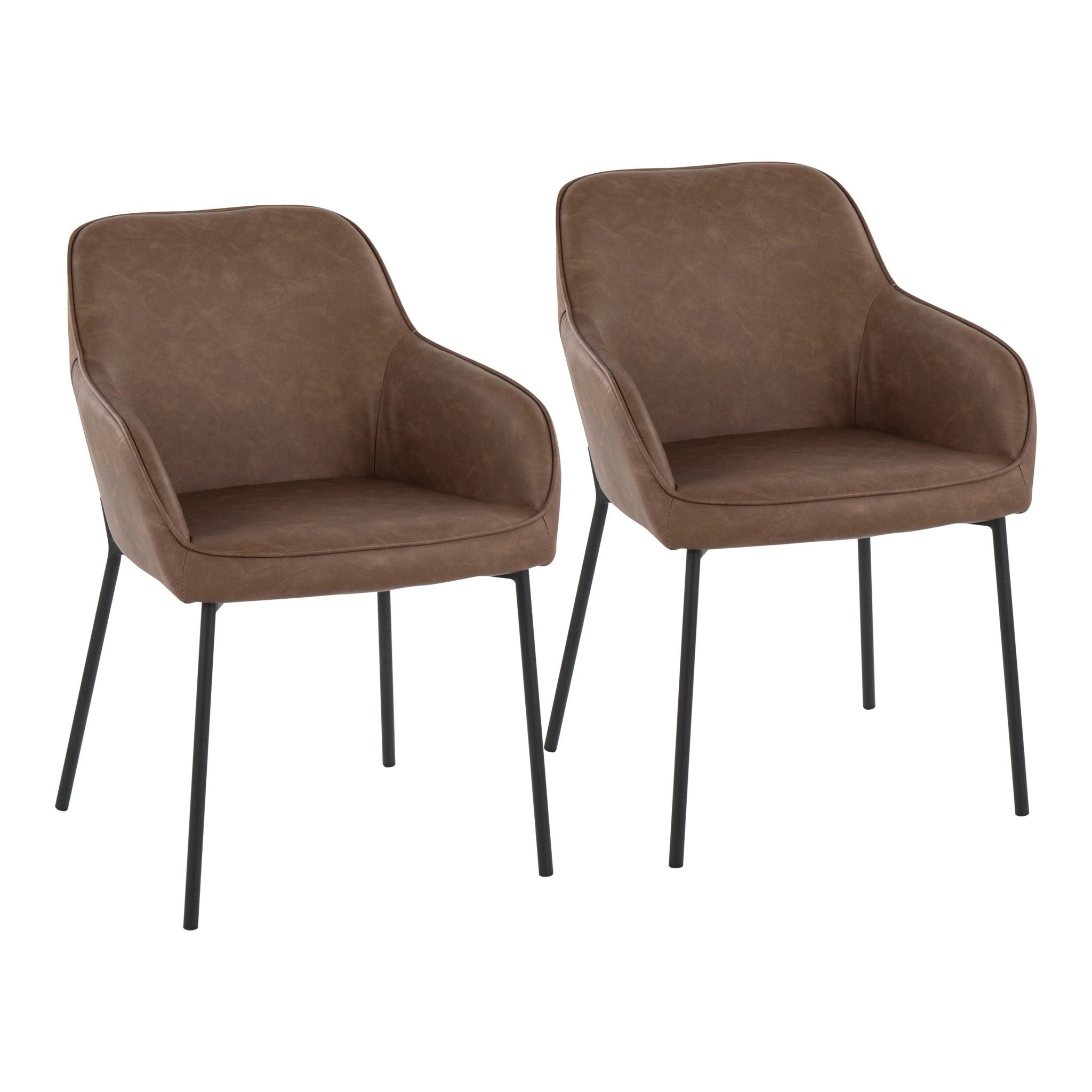 Daniella - Contemporary, Dining Chair (Set of 2) - Best Buy Furniture