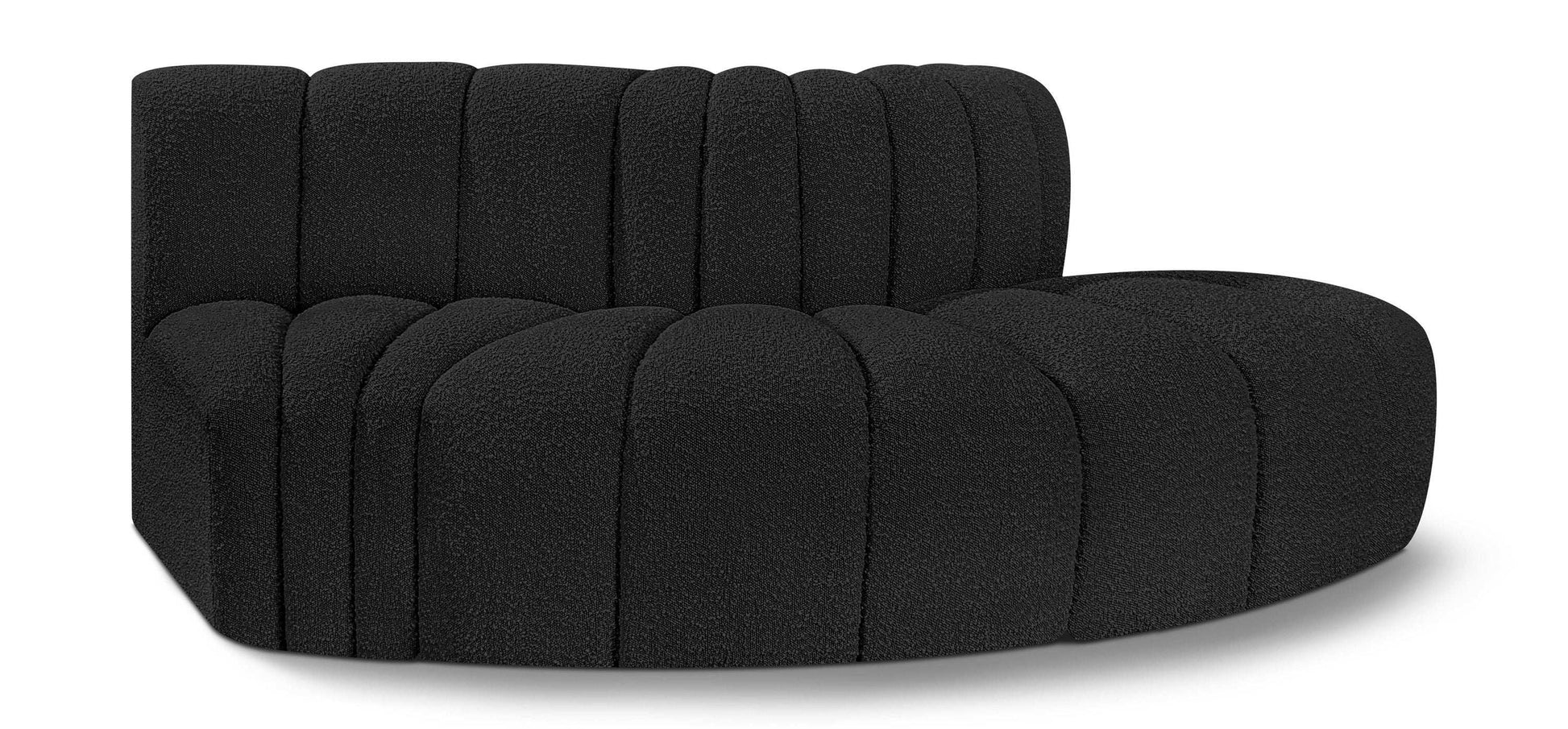 Arc - Boucle Fabric 3 Piece Modular Sofa - Best Buy Furniture