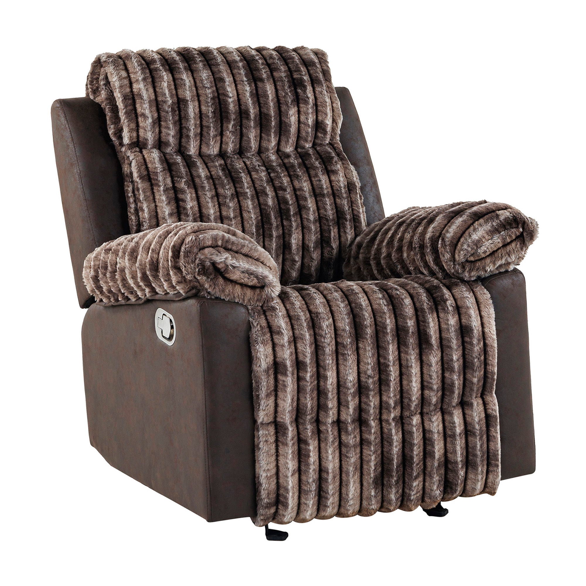 Bruni - Glider Recliner With Manual Recline - Best Buy Furniture