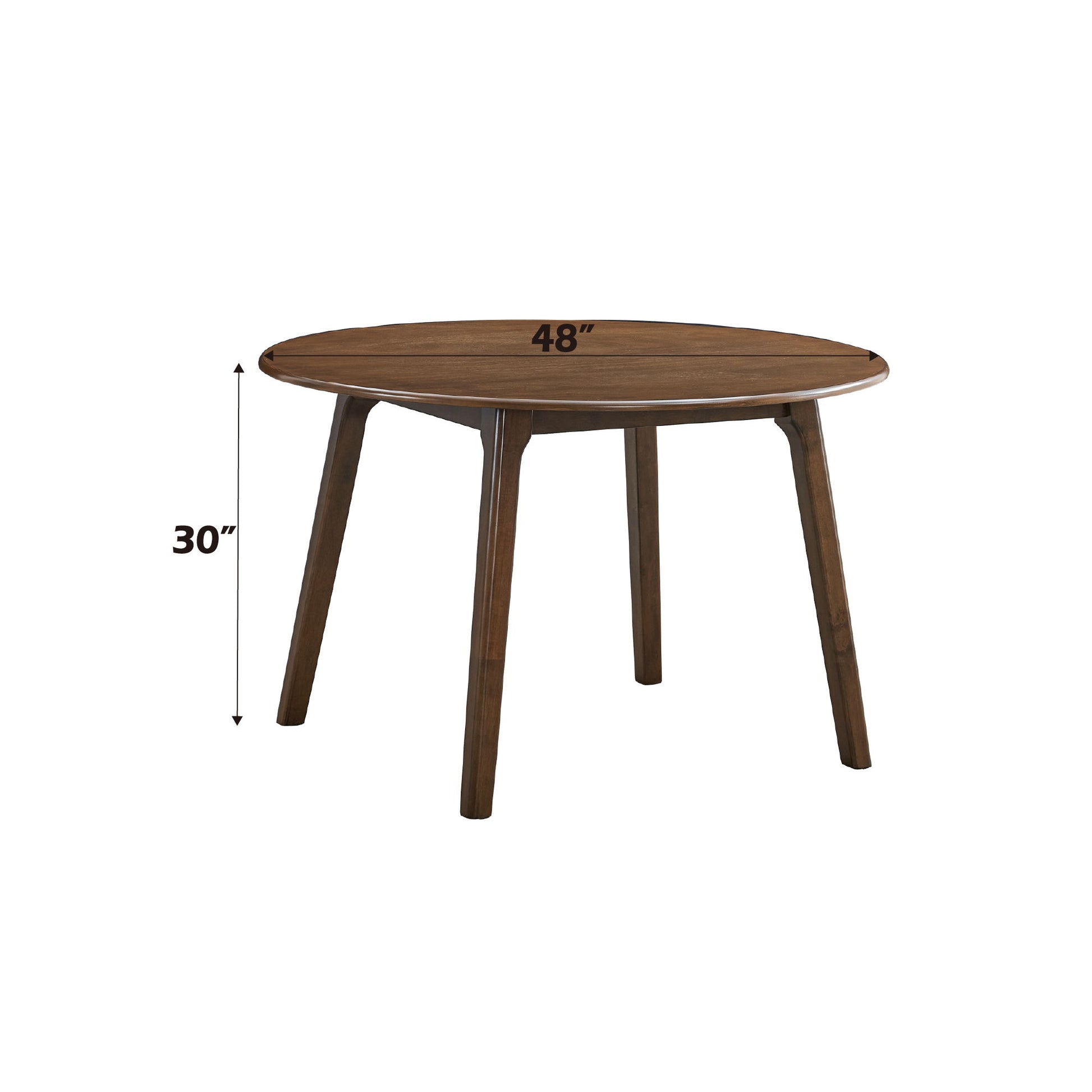 Keiki - Round Dining Table - Walnut - Best Buy Furniture