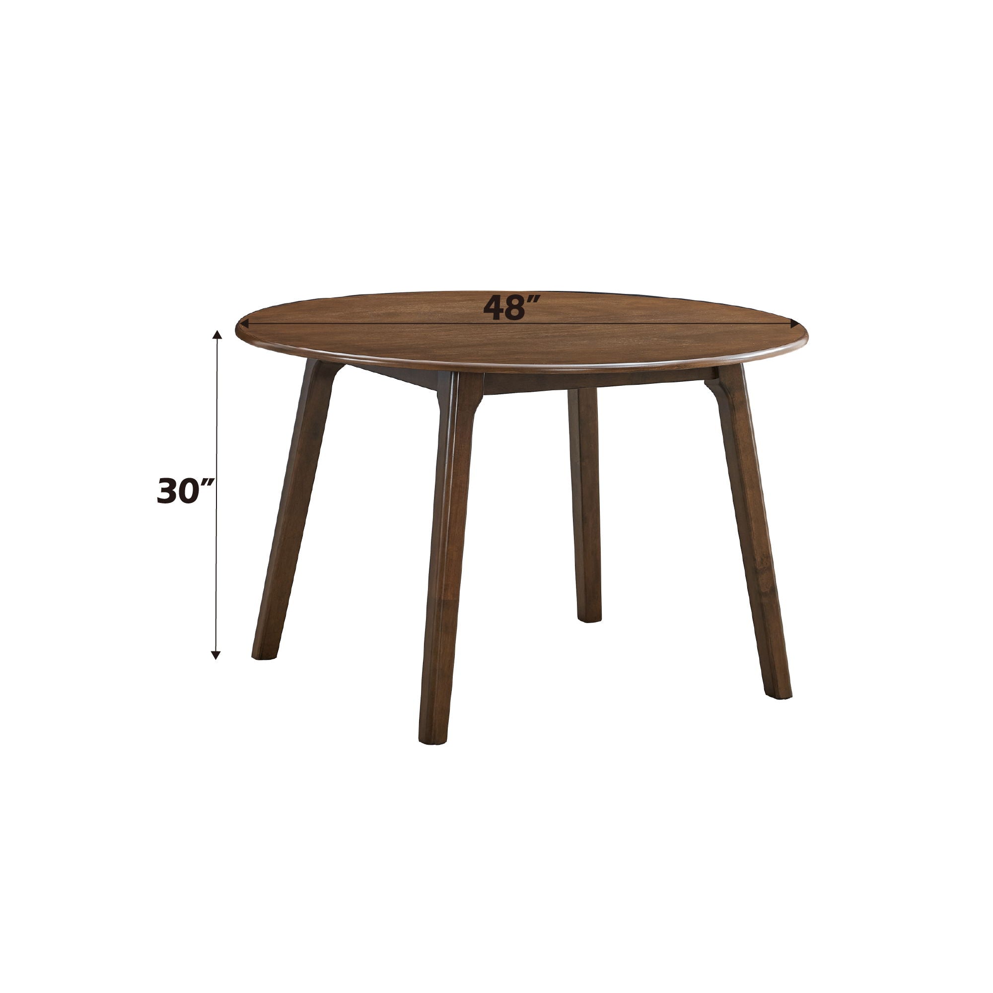 Keiki - Round Dining Table - Walnut - Best Buy Furniture