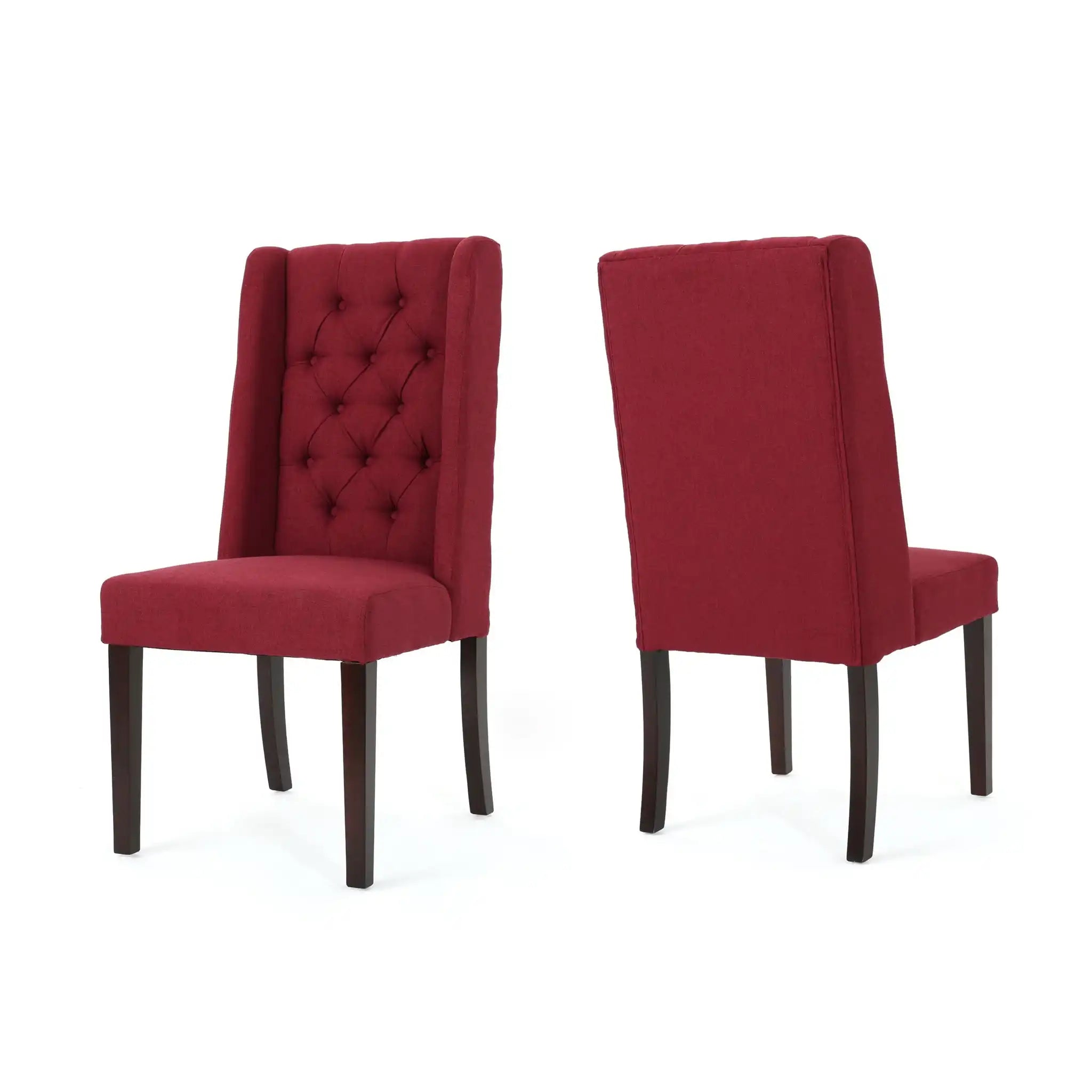 Sophisticated Tufted Dining Chair With High Back Design - Best Buy Furniture