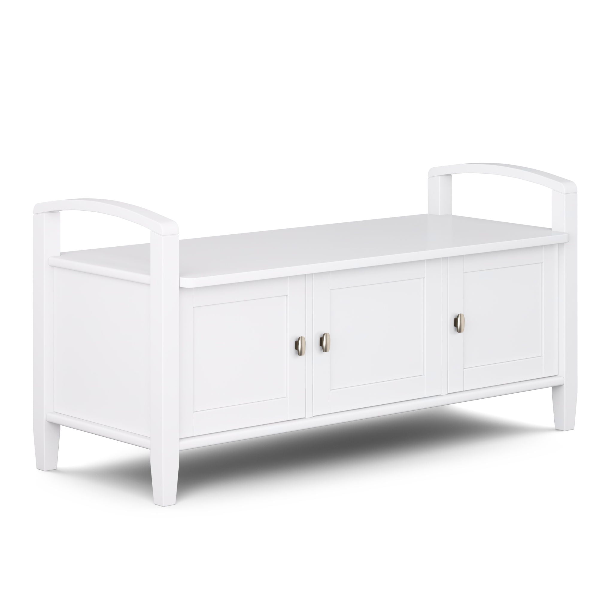 Warm Shaker - Handcrafted Entryway Storage Bench - Best Buy Furniture