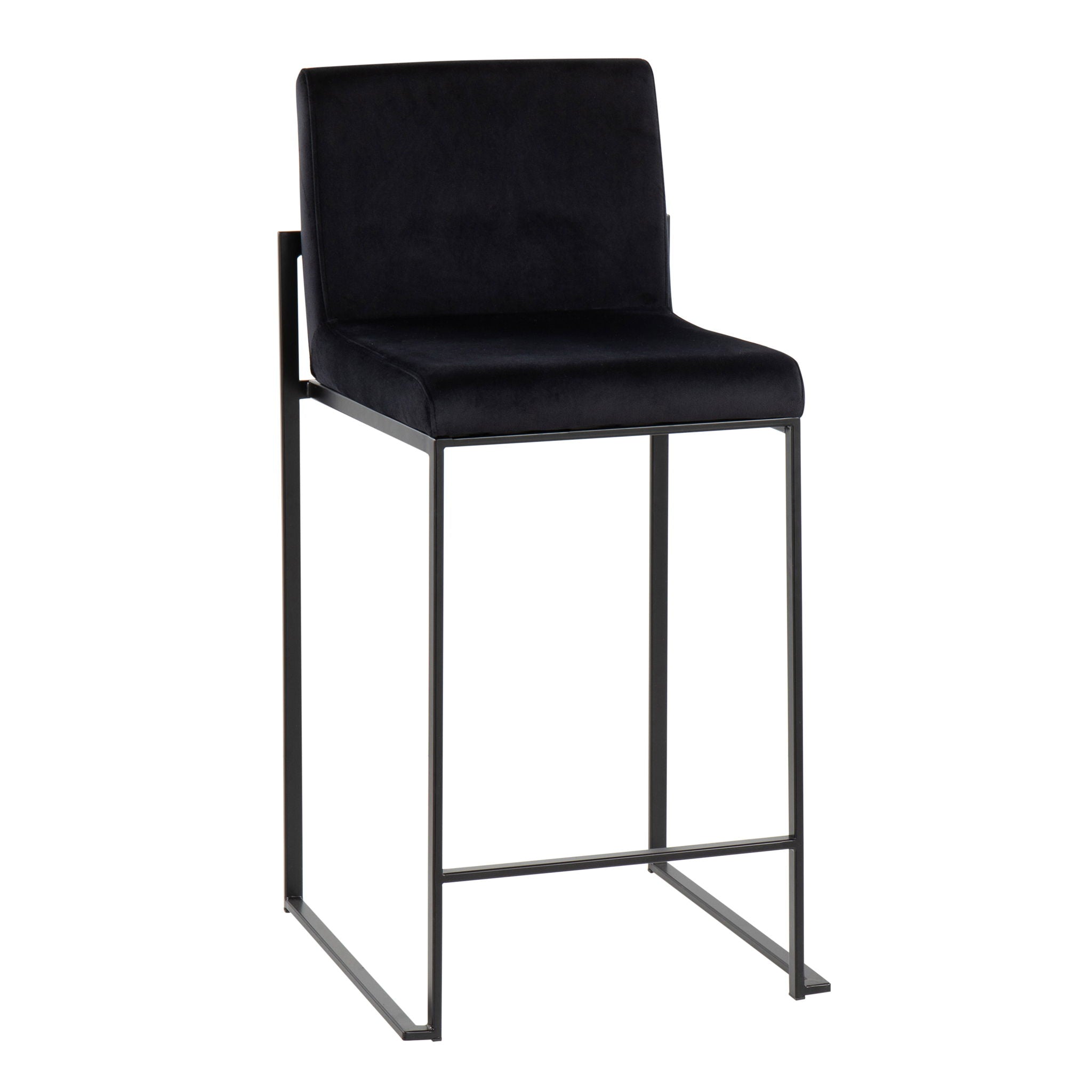 Fuji - Contemporary Modern Elegance, High Back Counter Stool - Best Buy Furniture