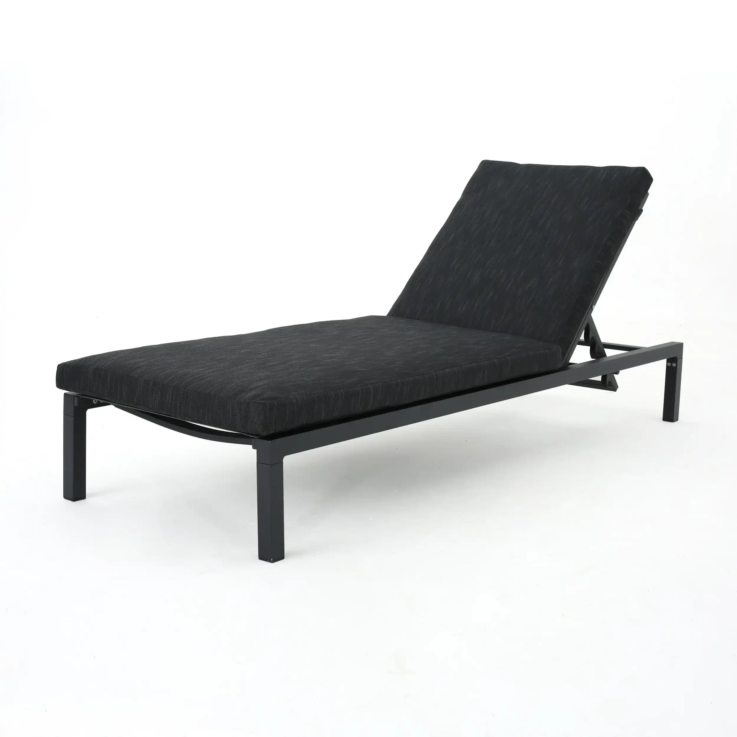 NAVAN CHAISE LOUNGE - DARK GREY SET OF 2 - Best Buy Furniture