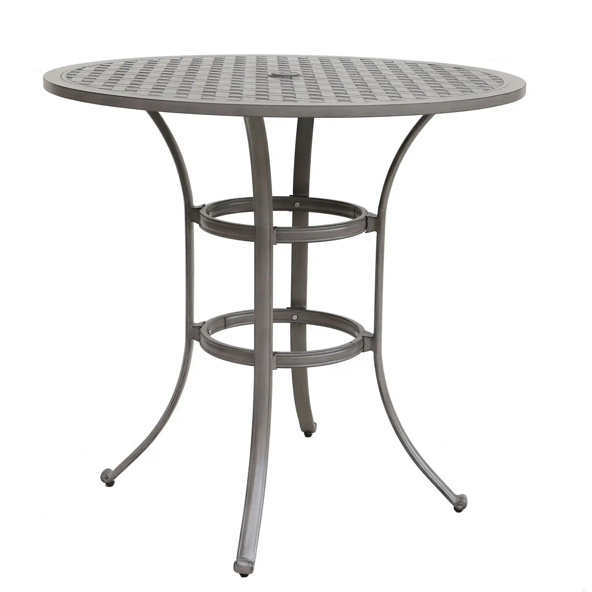 Cast Aluminum Bar Set With Cushion - Best Buy Furniture