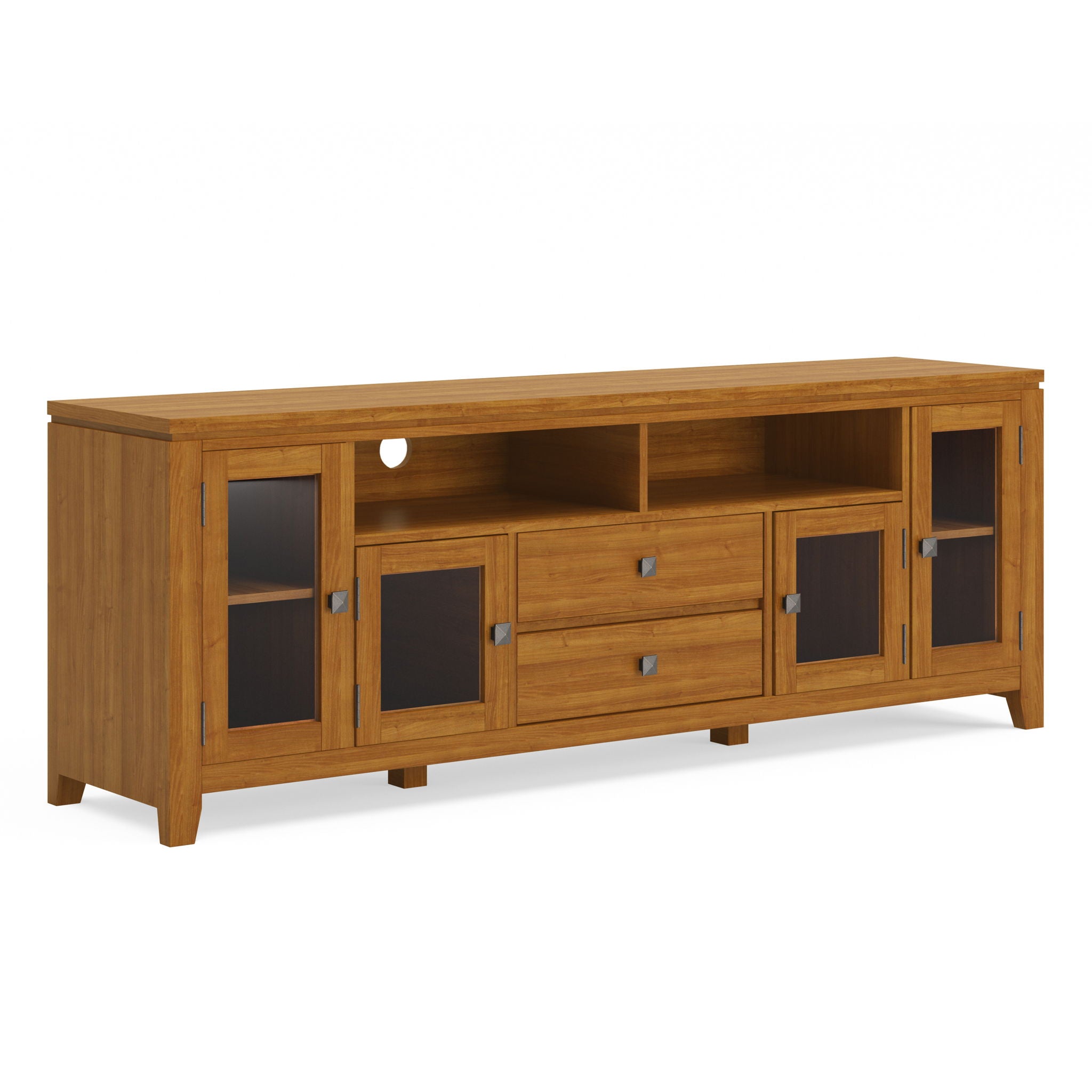Cosmopolitan - Handcrafted Wide TV Media Stand - Best Buy Furniture