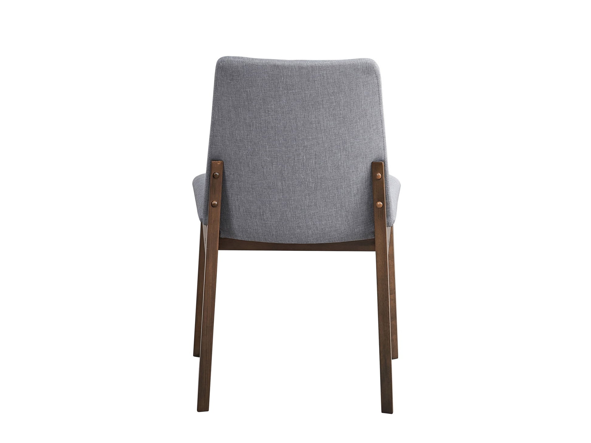 Kaela - 7 Pieces Dining Room Set - Walnut / Light Gray - Best Buy Furniture