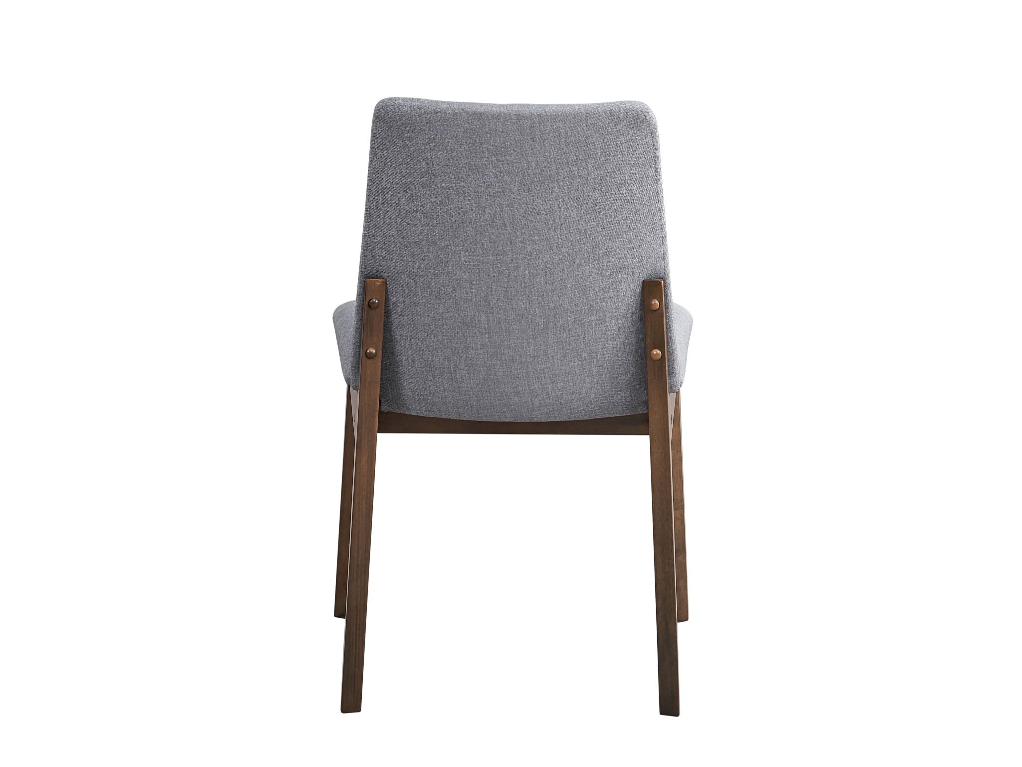 Kaela - 7 Pieces Dining Room Set - Walnut / Light Gray - Best Buy Furniture