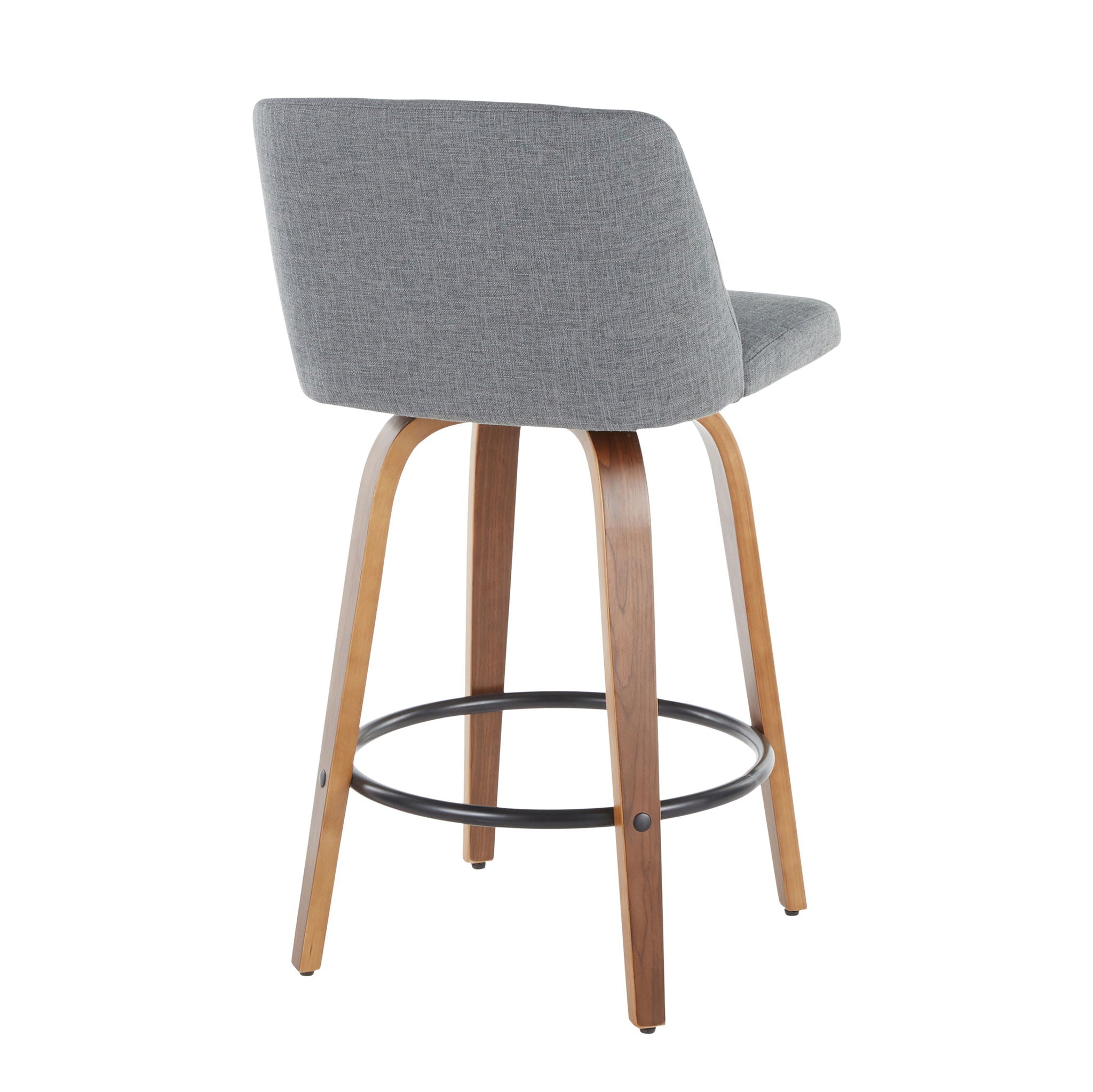 Toriano - Mid Century Modern, Counter Stool (Set of 2) - Best Buy Furniture