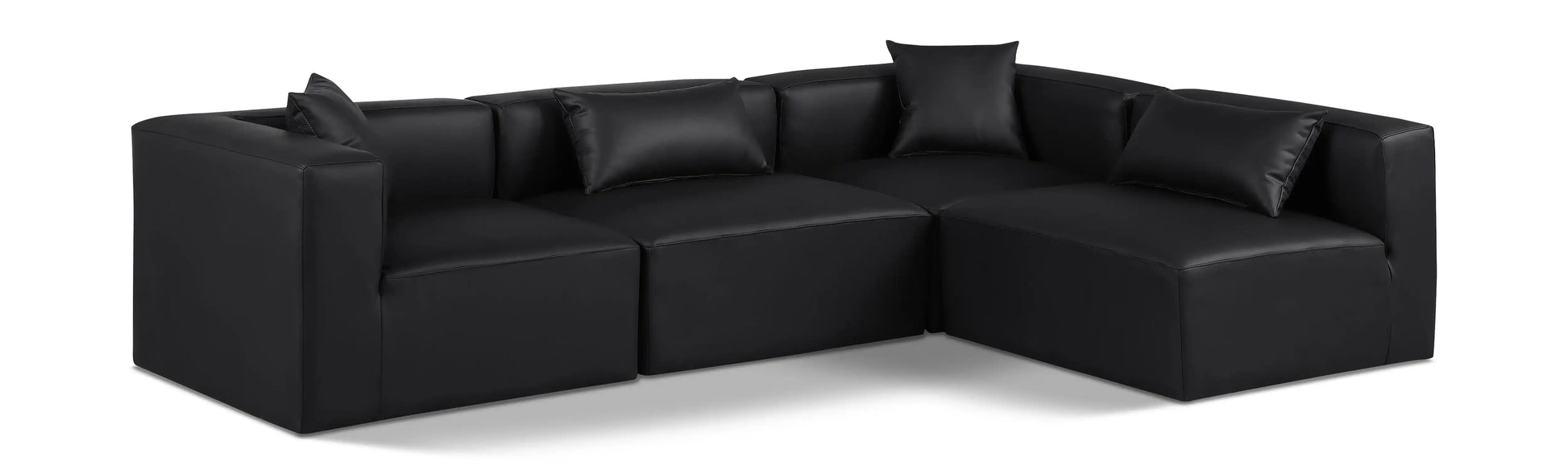 Cube - 4 Piece Modular Corner Sectional - Best Buy Furniture